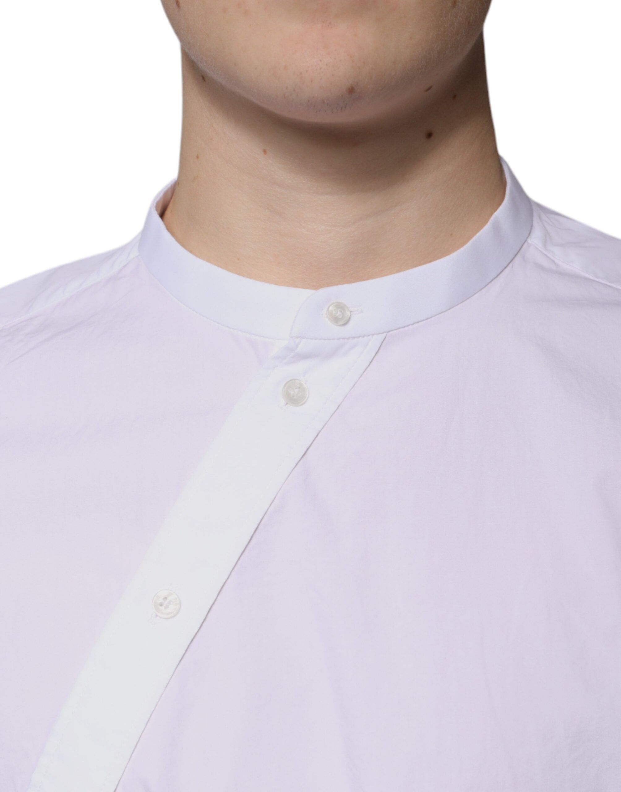 Cotton Slim Fit MARTINI Dress Men's Shirt - Dolce & Gabbana - Modalova