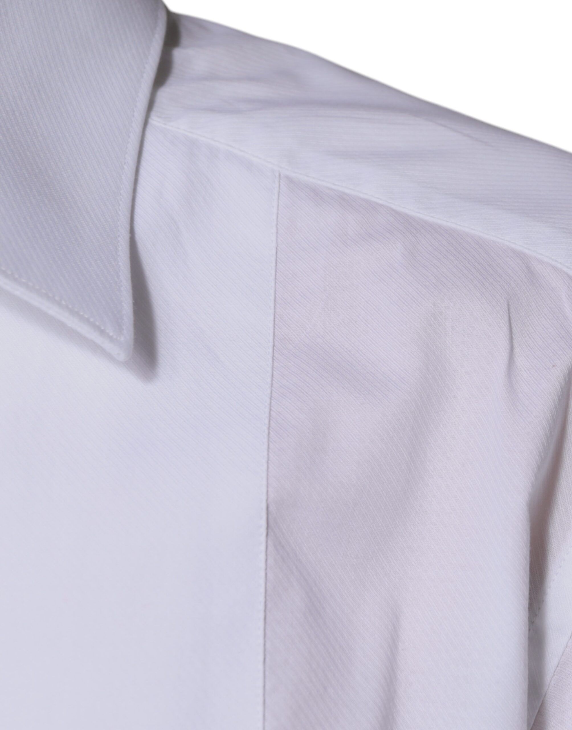 Bib Cotton Poplin GOLD Formal Men's Shirt (Pre-Owned) - Dolce & Gabbana - Modalova