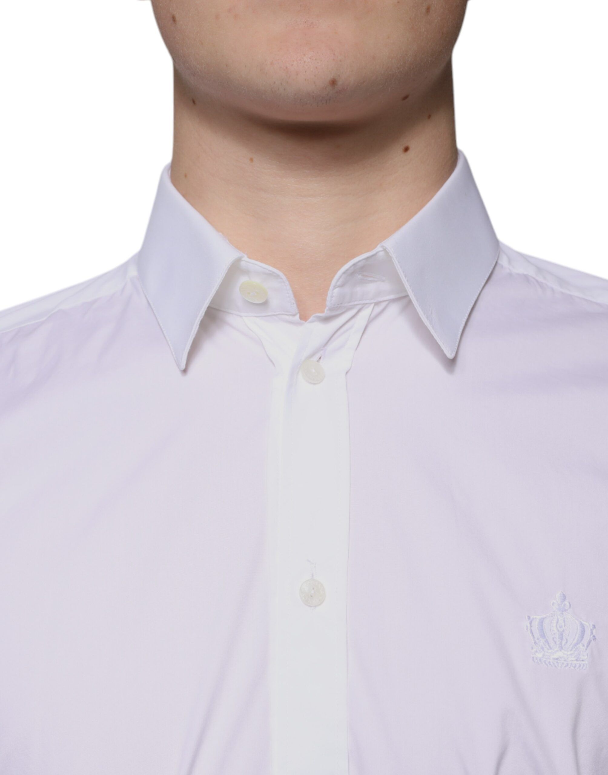 Cotton Blend Formal MARTINI Men's Shirt (Pre-Owned) - Dolce & Gabbana - Modalova