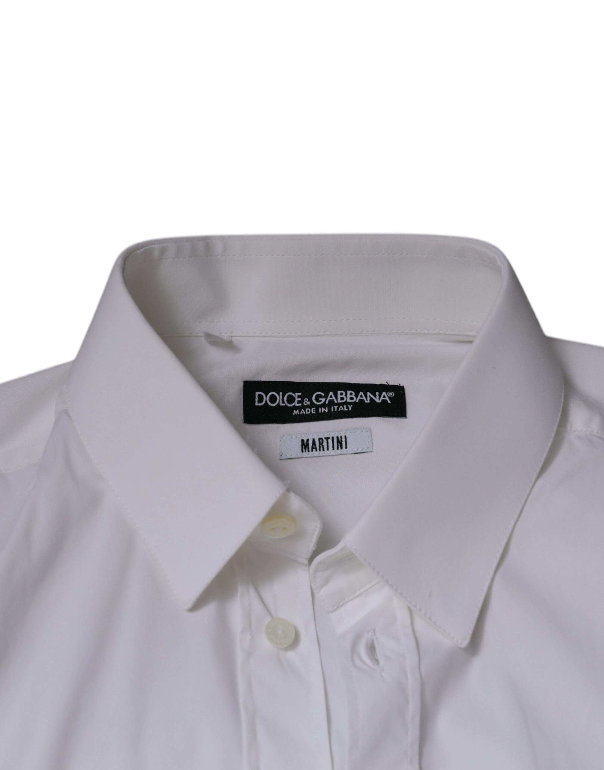 Cotton Blend Formal MARTINI Men's Shirt (Pre-Owned) - Dolce & Gabbana - Modalova