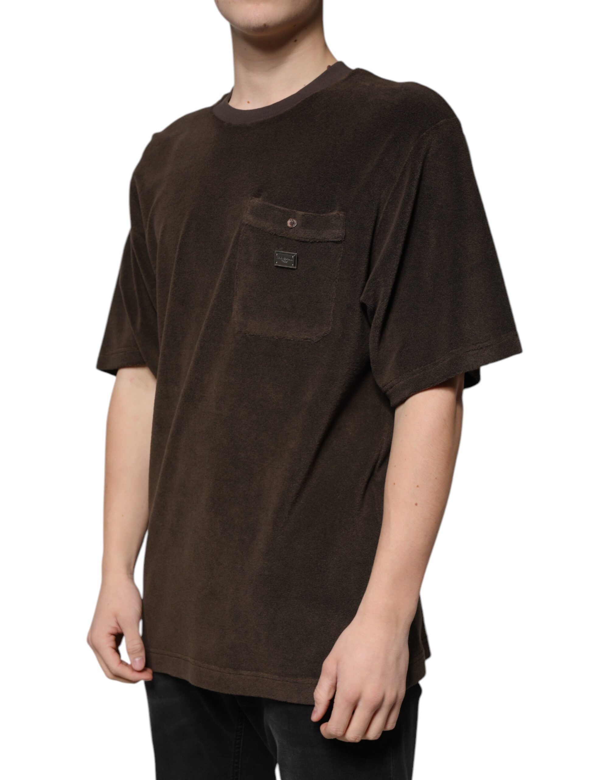 Cotton Crew Neck Short Sleeves Men's T-shirt - Dolce & Gabbana - Modalova