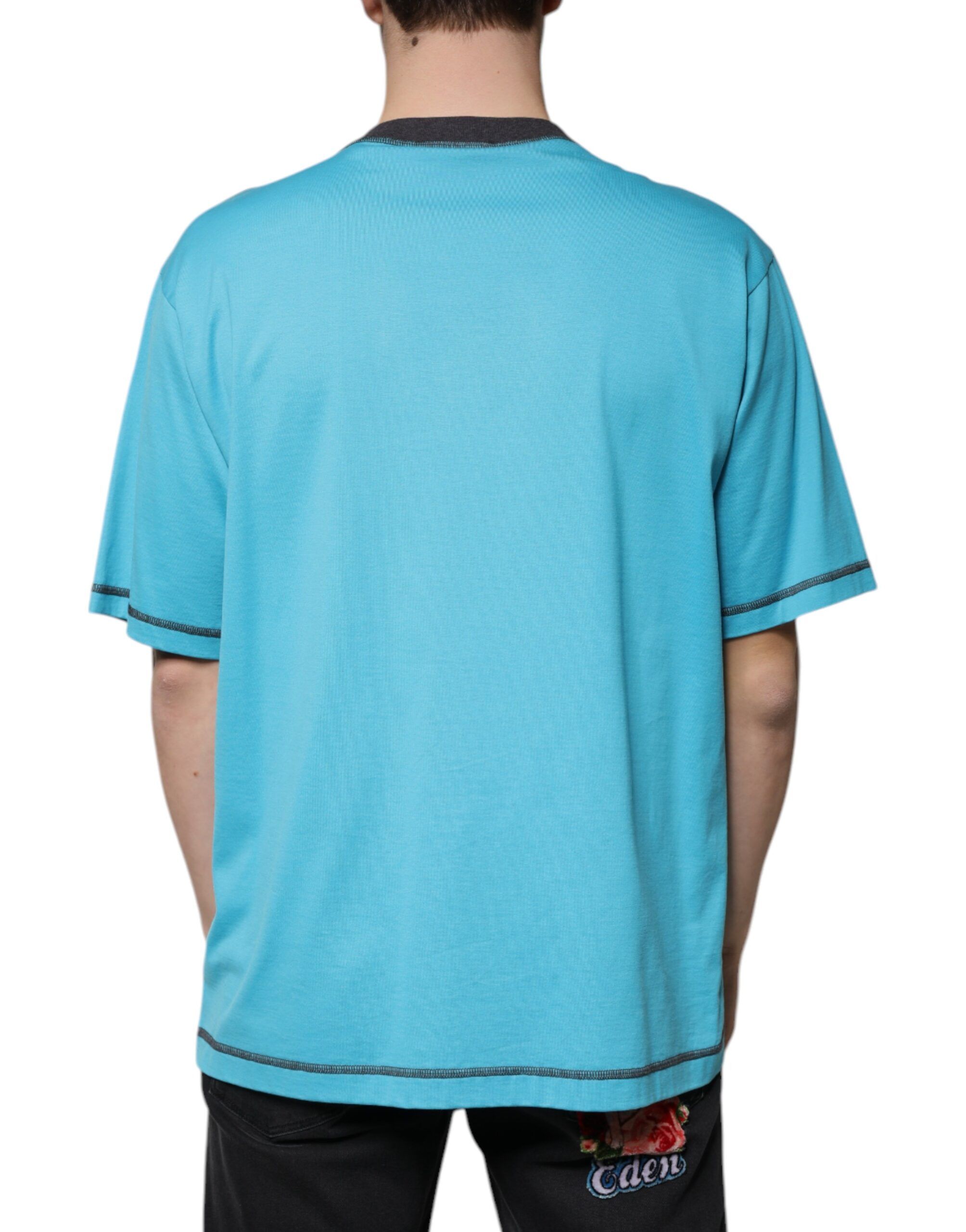 Logo Crew Neck Short Sleeves Men's T-shirt - Dolce & Gabbana - Modalova
