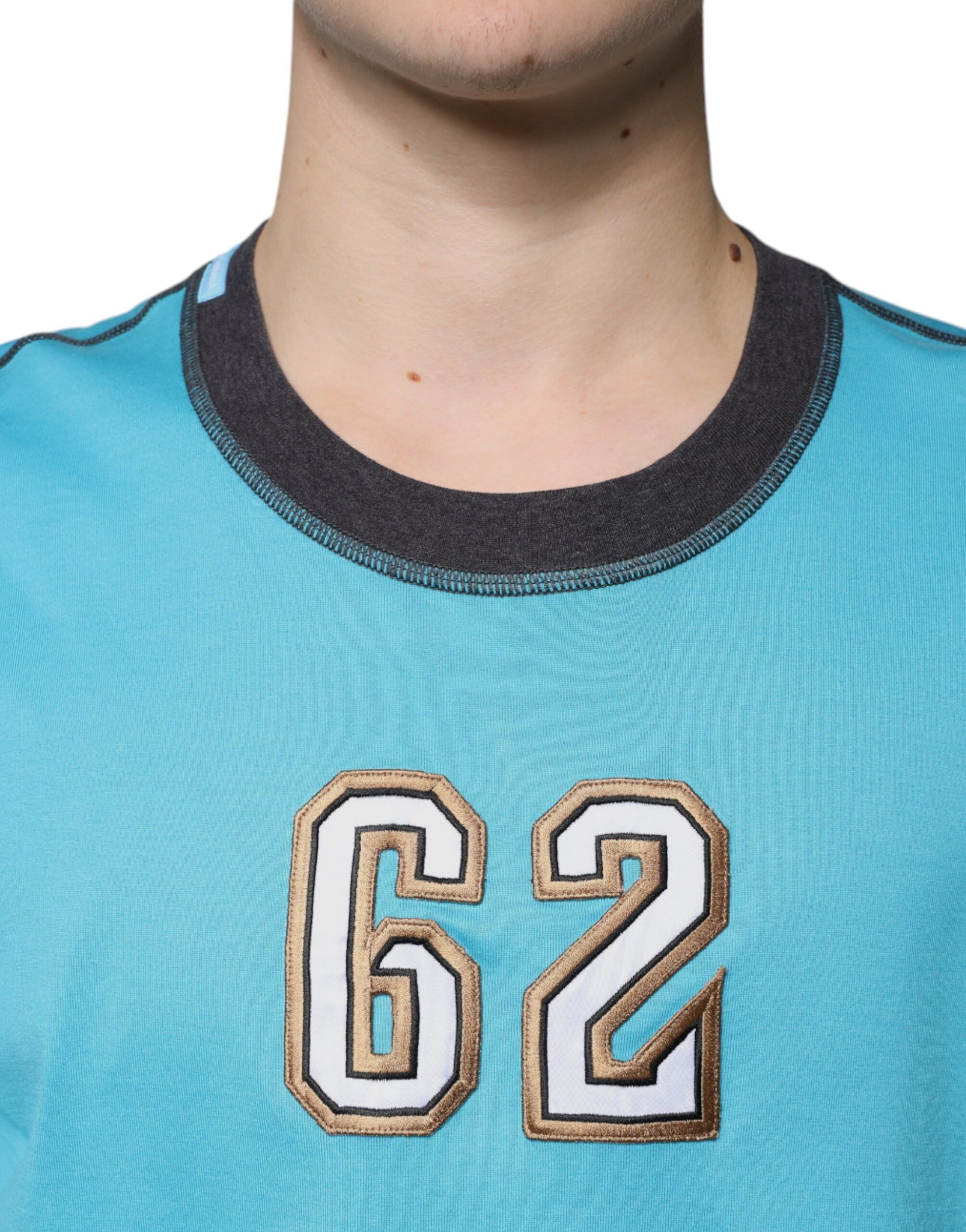 Logo Crew Neck Short Sleeves Men's T-shirt - Dolce & Gabbana - Modalova