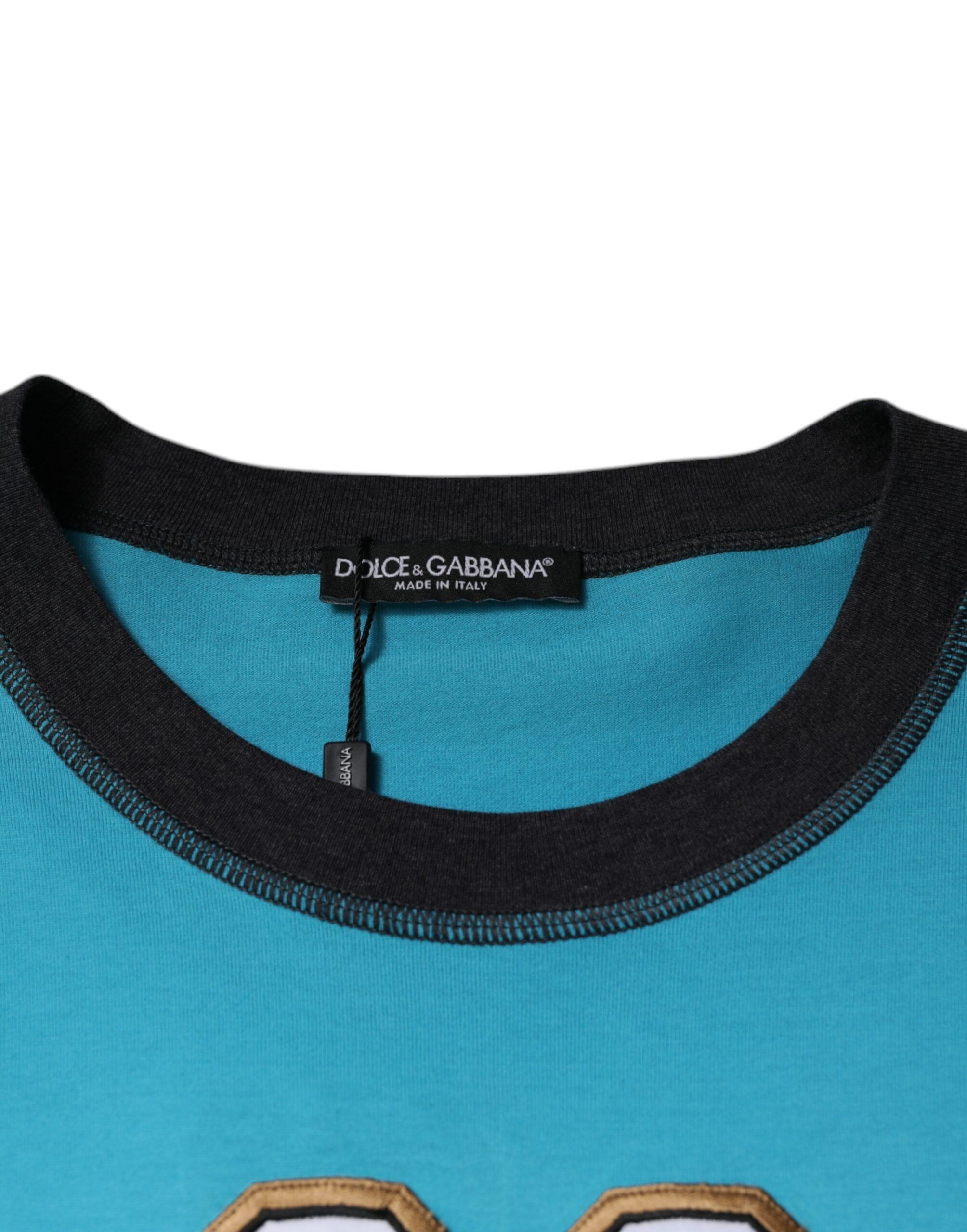 Logo Crew Neck Short Sleeves Men's T-shirt - Dolce & Gabbana - Modalova