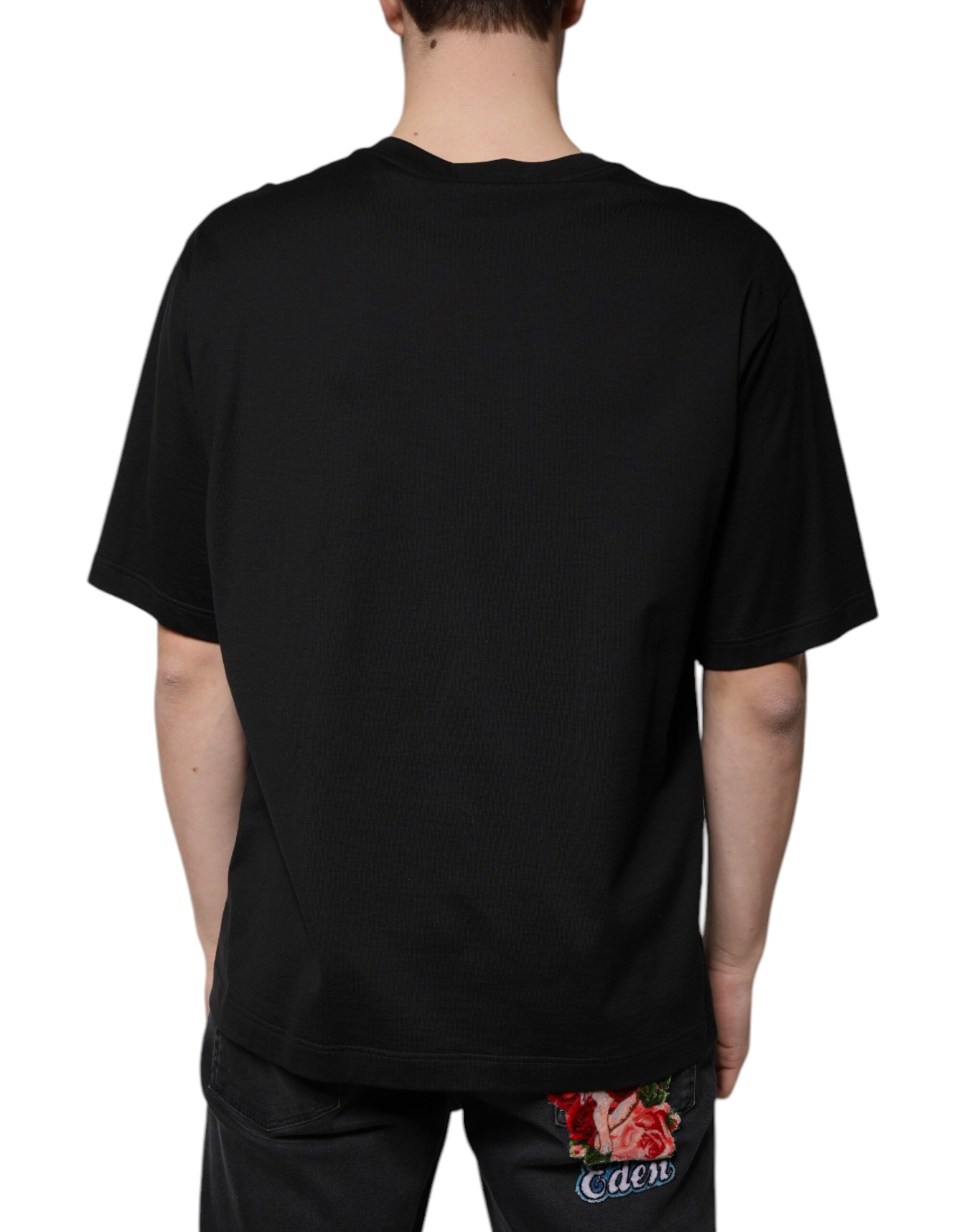 Cotton Crew Neck Short Sleeves Men's T-shirt - Dolce & Gabbana - Modalova