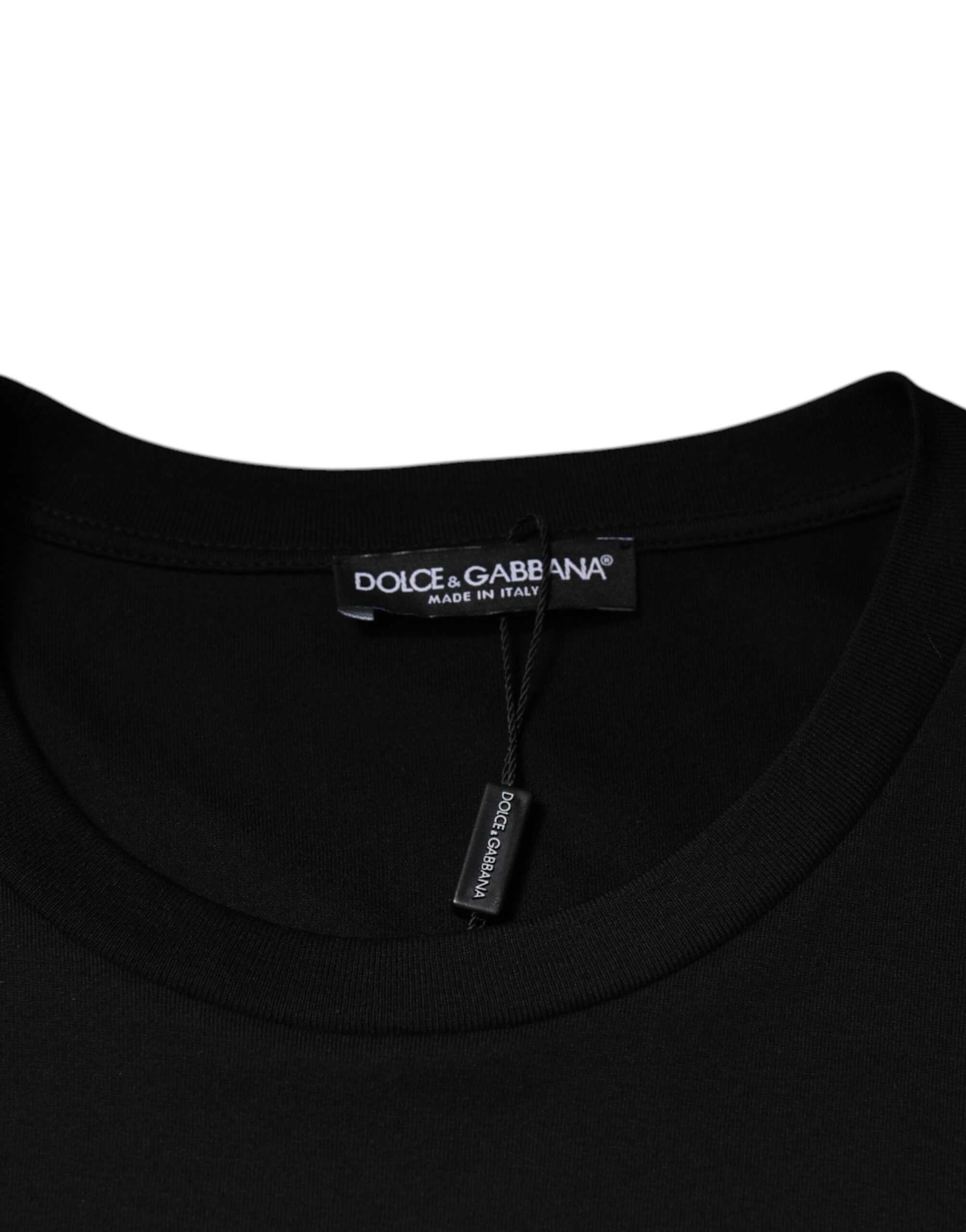 Cotton Crew Neck Short Sleeves Men's T-shirt - Dolce & Gabbana - Modalova
