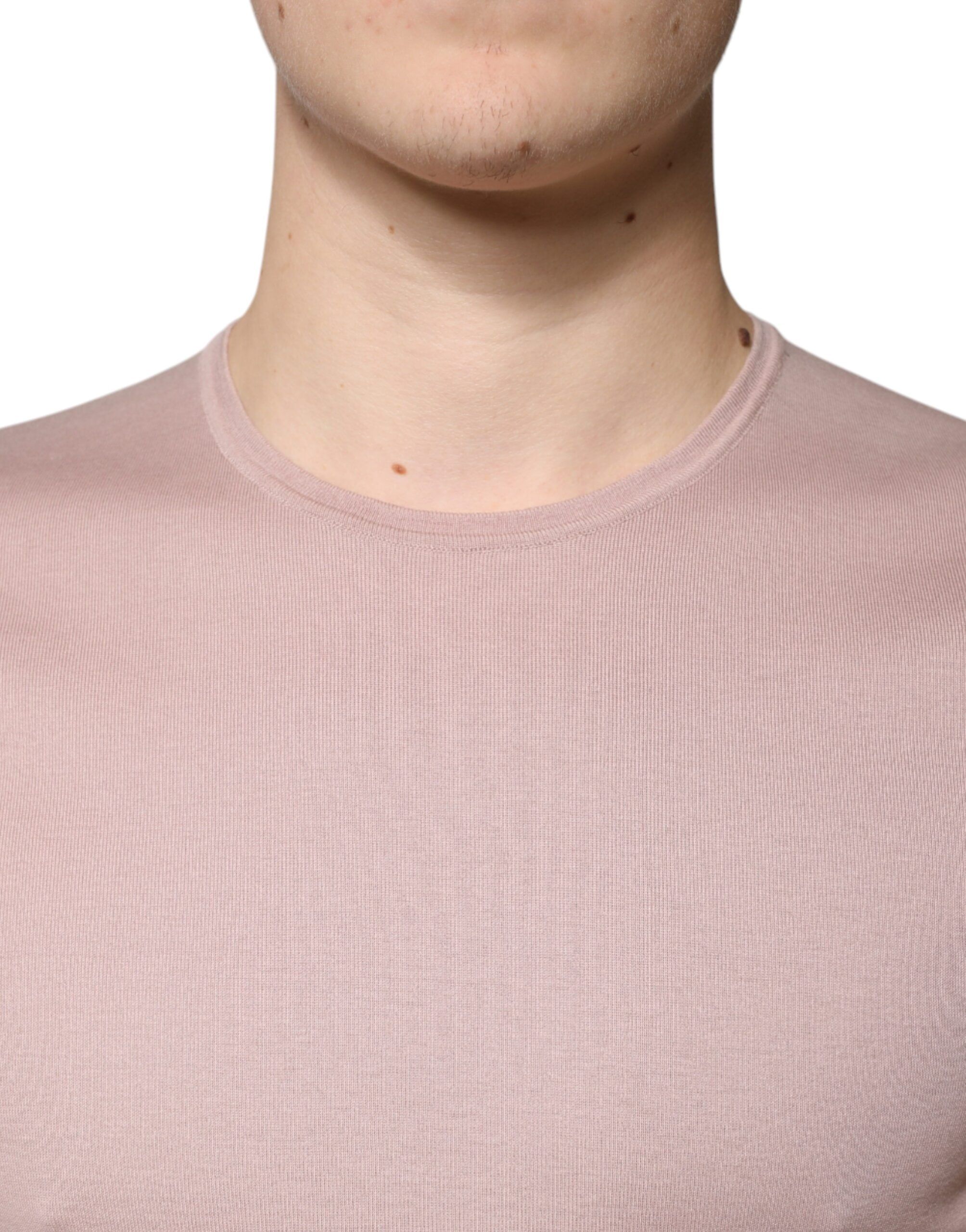 Cotton Short Sleeves Round Neck Men's T-shirt - Dolce & Gabbana - Modalova