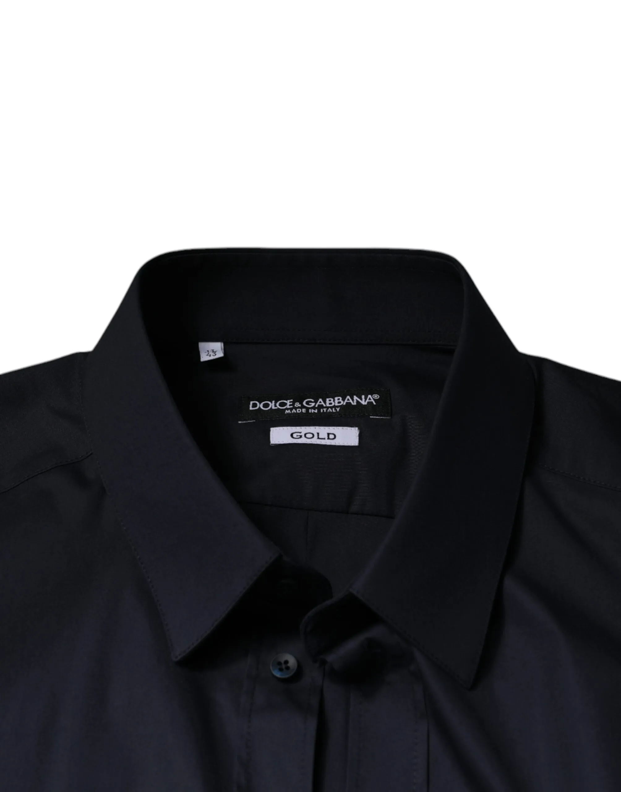 Cotton Blend Formal GOLD Dress Men's Shirt - Dolce & Gabbana - Modalova