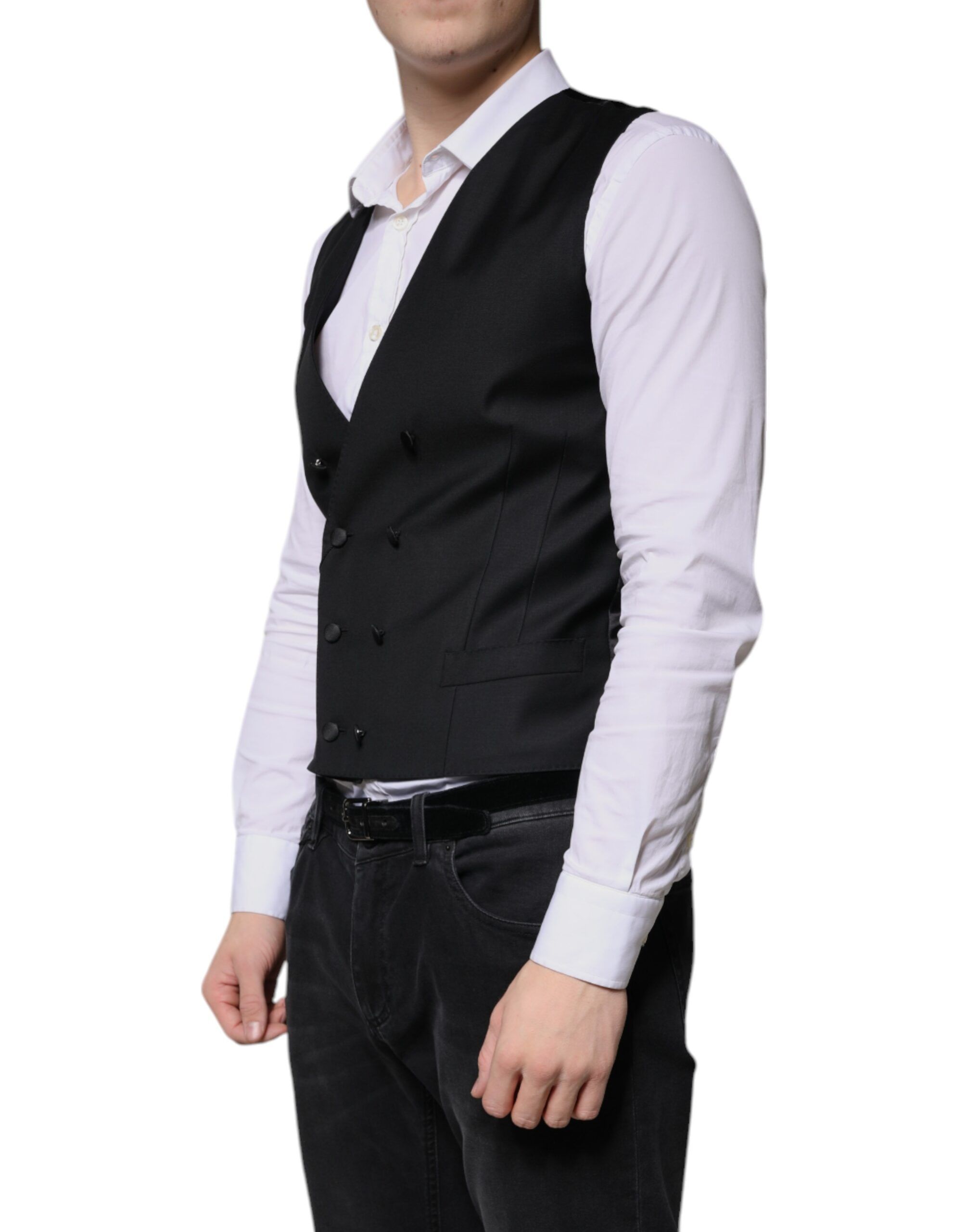 Wool Formal Dress Men Waistcoat Men's Vest - Dolce & Gabbana - Modalova