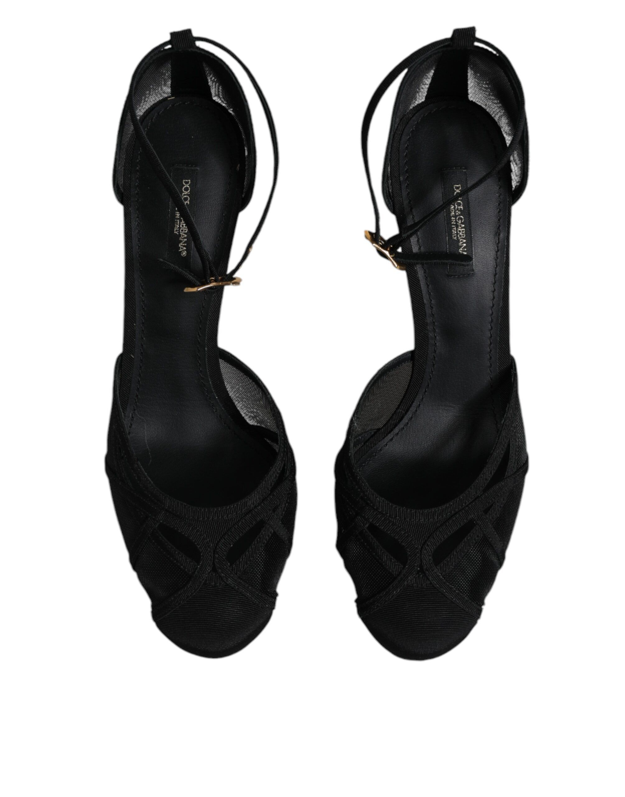 Mesh Ankle Strap Heels Pumps Women's Shoes (Pre-Owned) - Dolce & Gabbana - Modalova