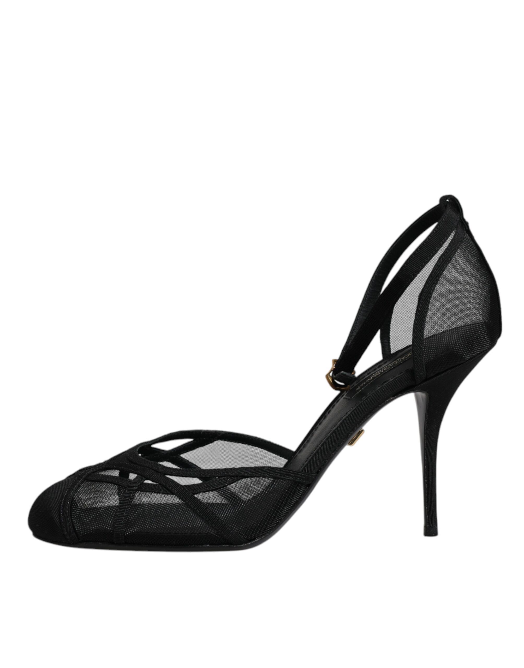 Mesh Ankle Strap Heels Pumps Women's Shoes (Pre-Owned) - Dolce & Gabbana - Modalova