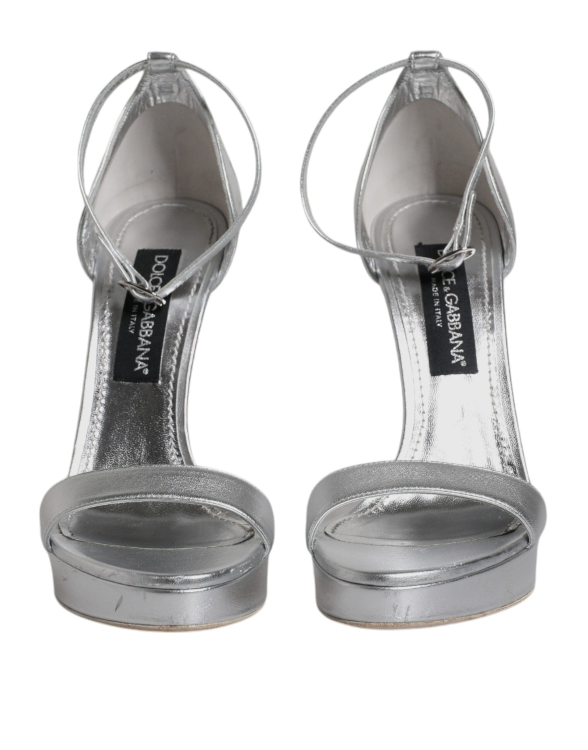 Leather Platform Keira Sandals Women's Shoes (Pre-Owned) - Dolce & Gabbana - Modalova