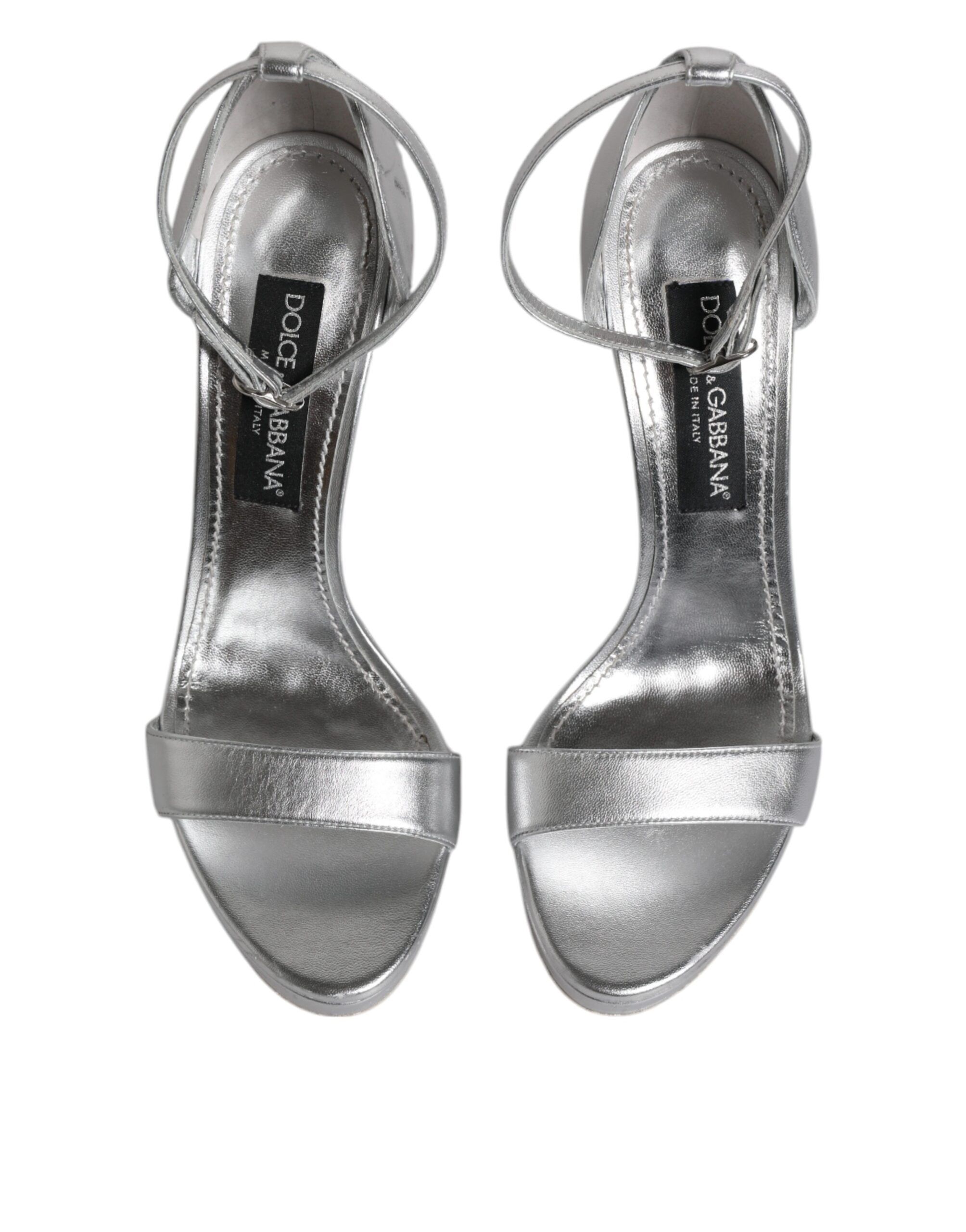 Leather Platform Keira Sandals Women's Shoes (Pre-Owned) - Dolce & Gabbana - Modalova