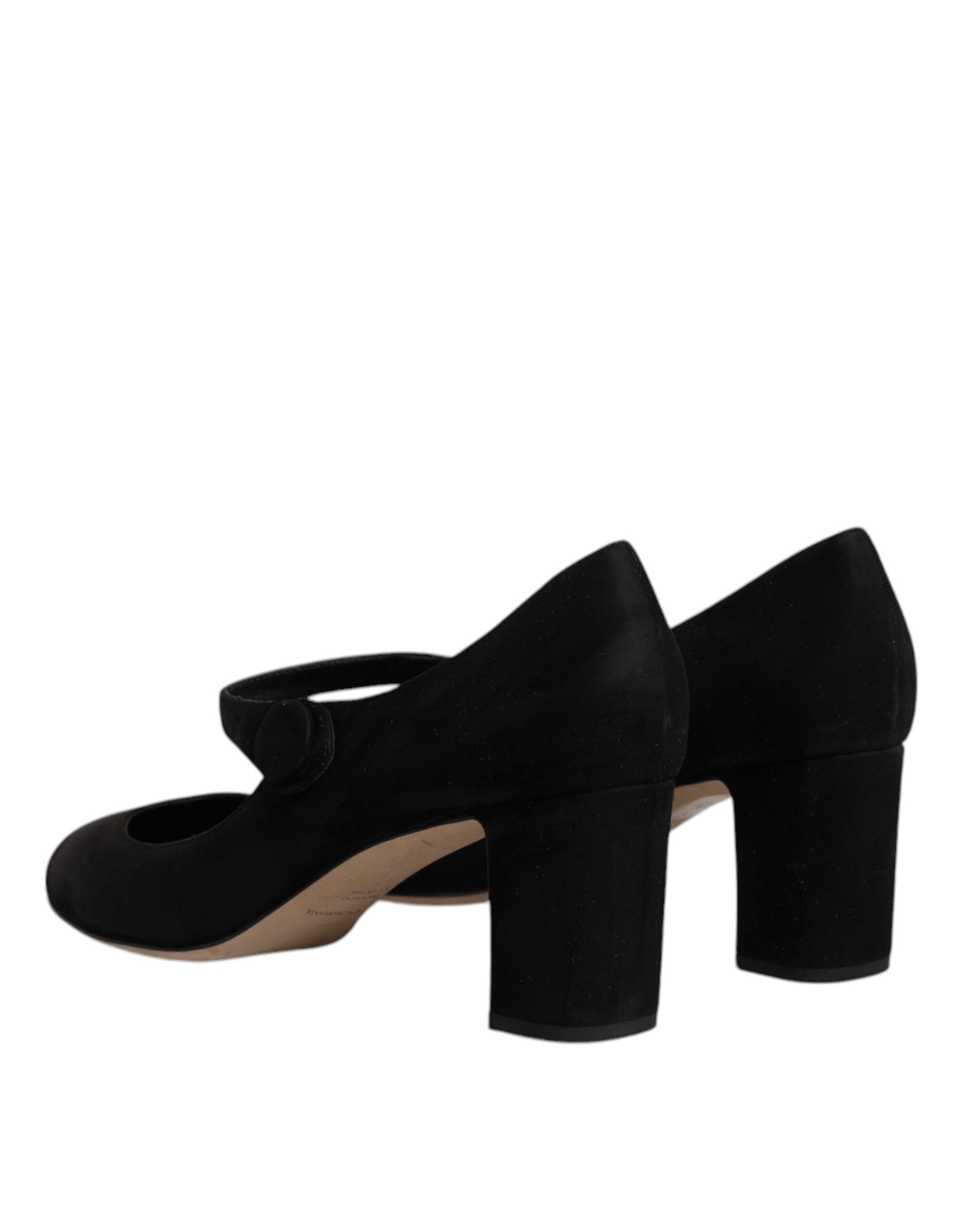 Suede Leather Block Heels Pumps Women's Shoes (Pre-Owned) - Dolce & Gabbana - Modalova