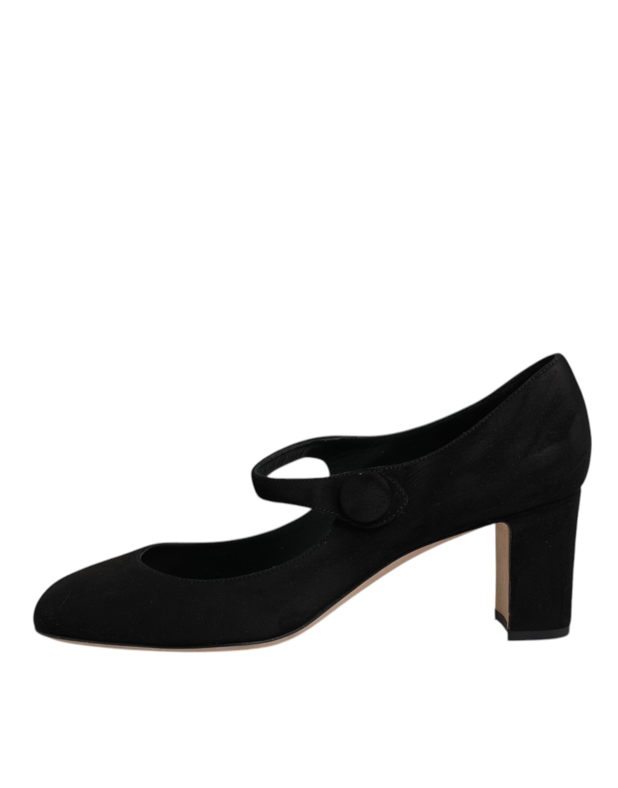 Suede Leather Block Heels Pumps Women's Shoes (Pre-Owned) - Dolce & Gabbana - Modalova