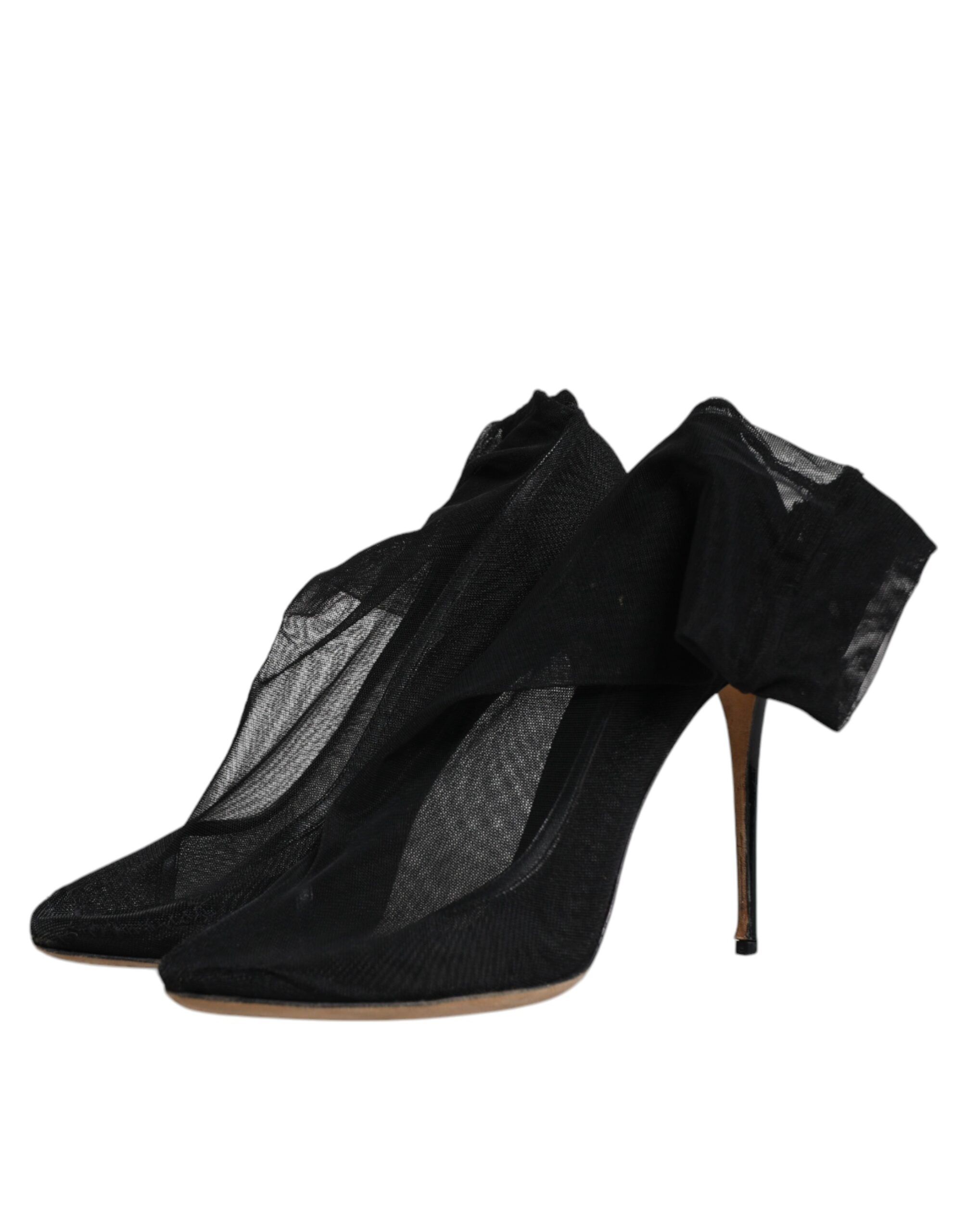 Nylon Stretch Mesh Sock Boots Women's Shoes (Pre-Owned) - Dolce & Gabbana - Modalova
