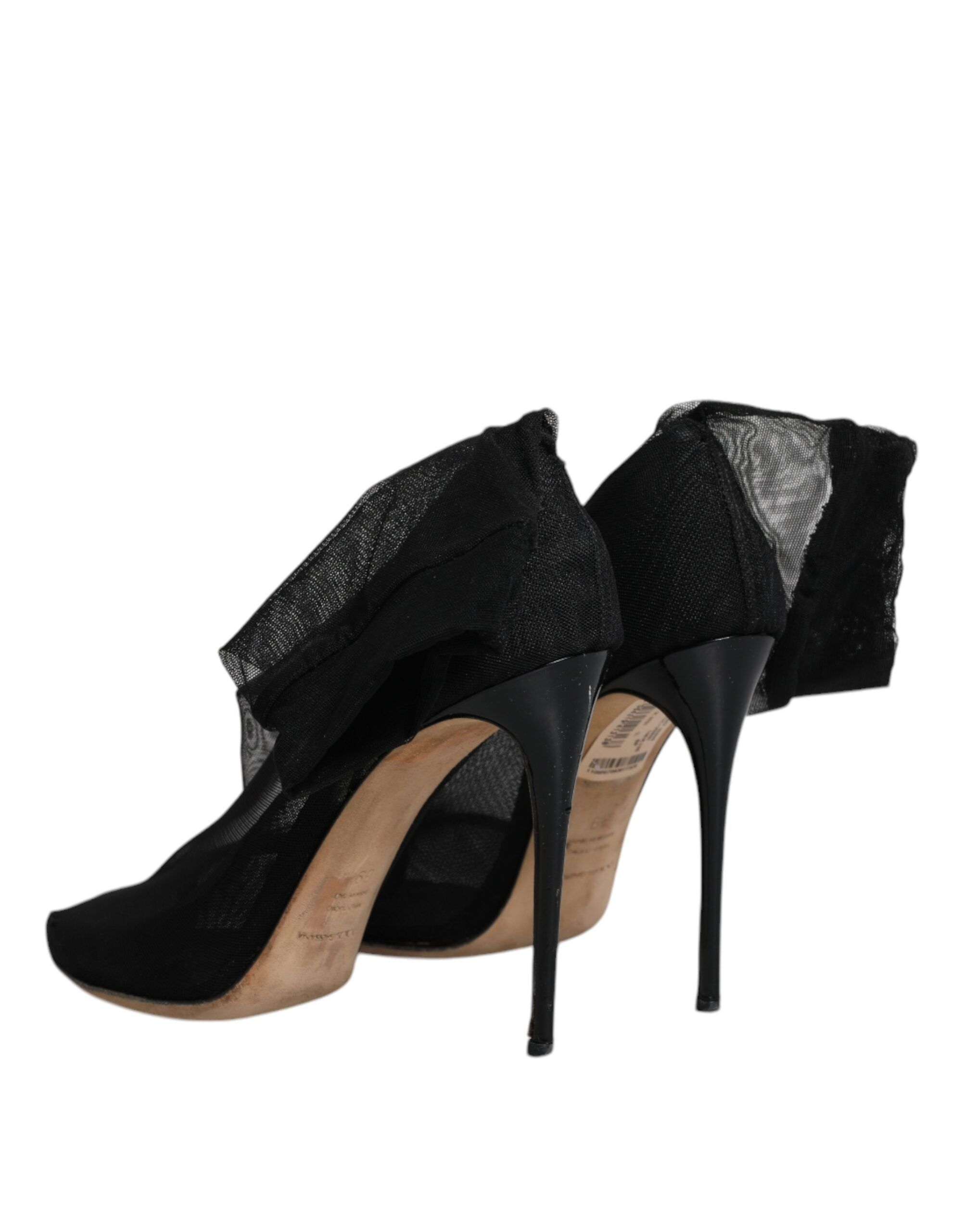 Nylon Stretch Mesh Sock Boots Women's Shoes (Pre-Owned) - Dolce & Gabbana - Modalova