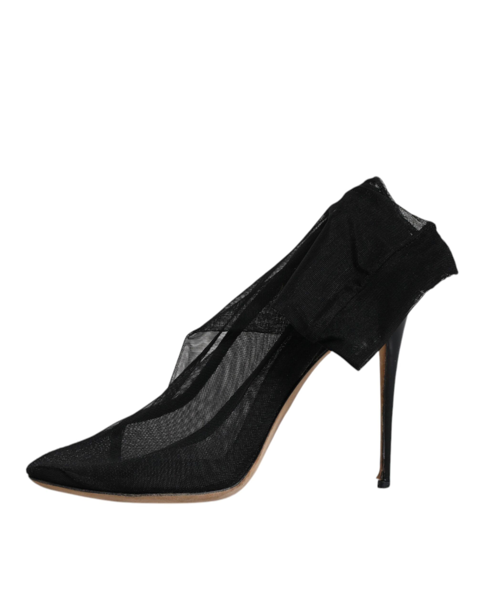 Nylon Stretch Mesh Sock Boots Women's Shoes (Pre-Owned) - Dolce & Gabbana - Modalova