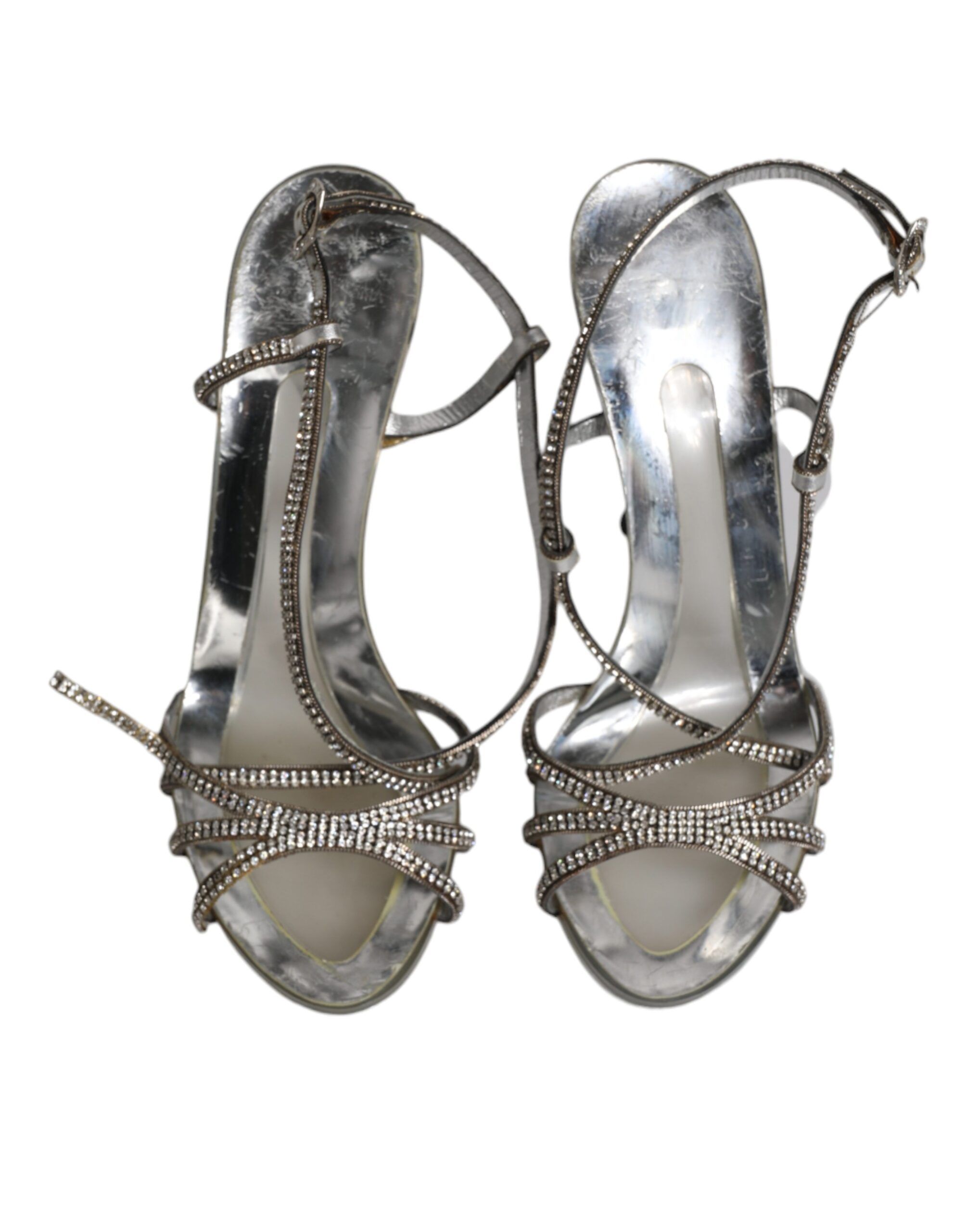 Crystal Slingback KEIRA Sandals Women's Shoes (Pre-Owned) - Dolce & Gabbana - Modalova