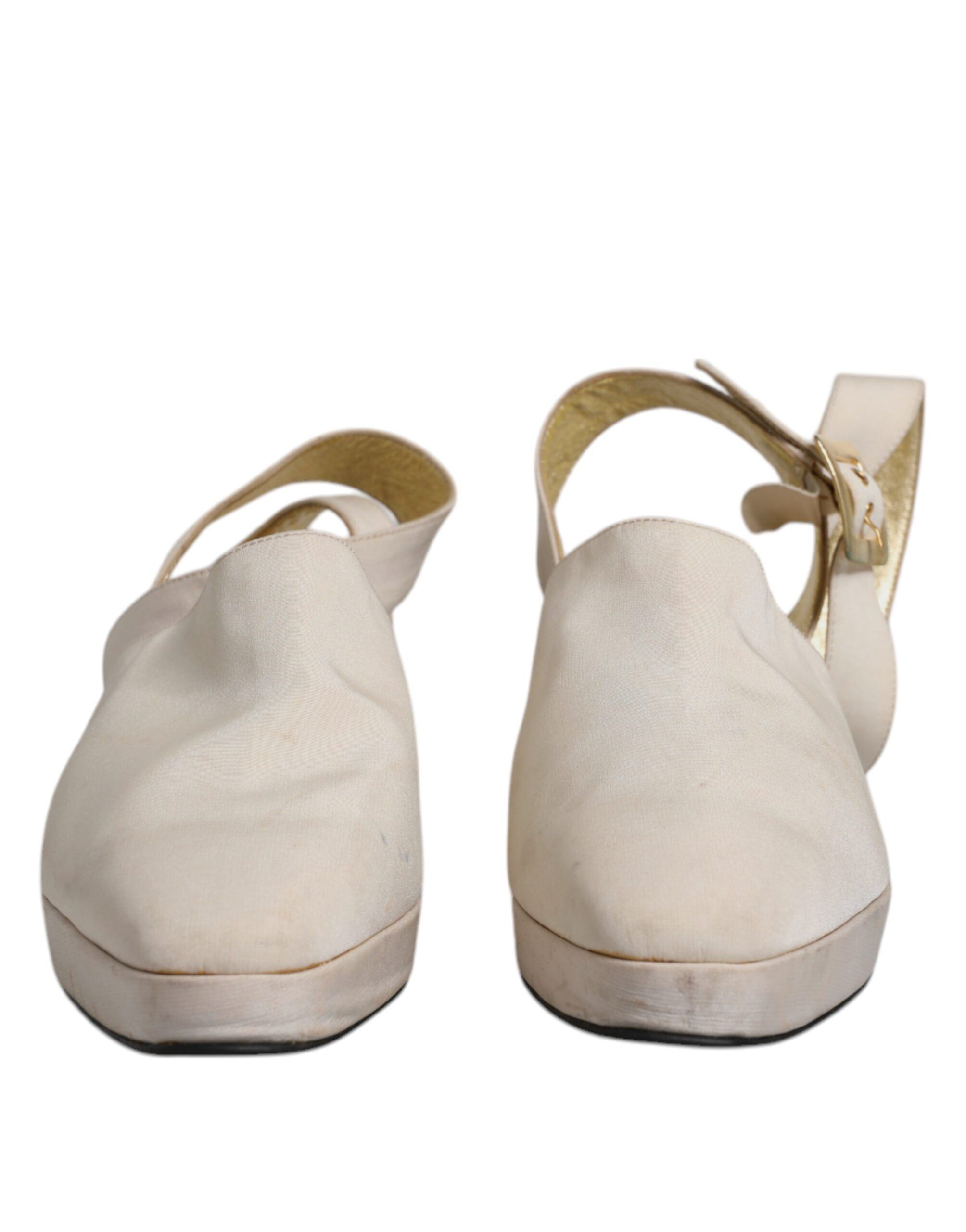 Block Heels Slingback Sandals Women's Shoes (Pre-Owned) - Dolce & Gabbana - Modalova