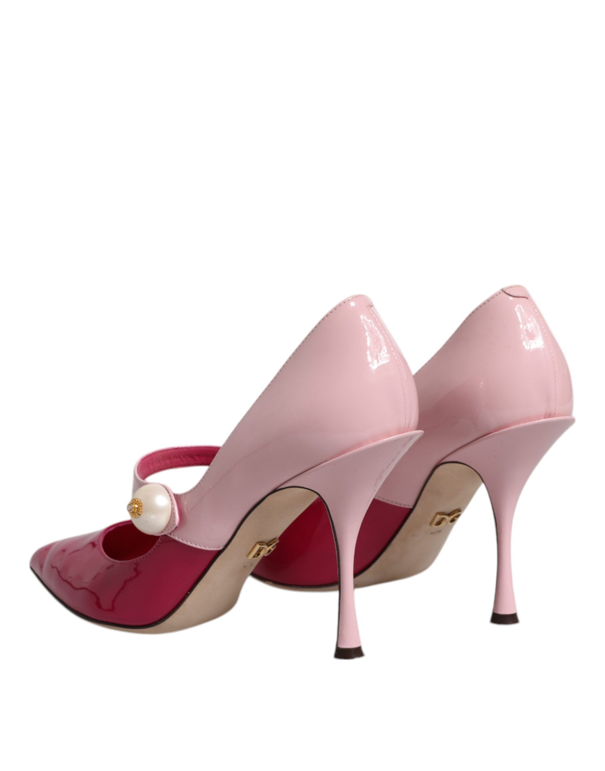 Two Tone Leather Mary Jane Heels Pumps Women's Shoes (Pre-Owned) - Dolce & Gabbana - Modalova