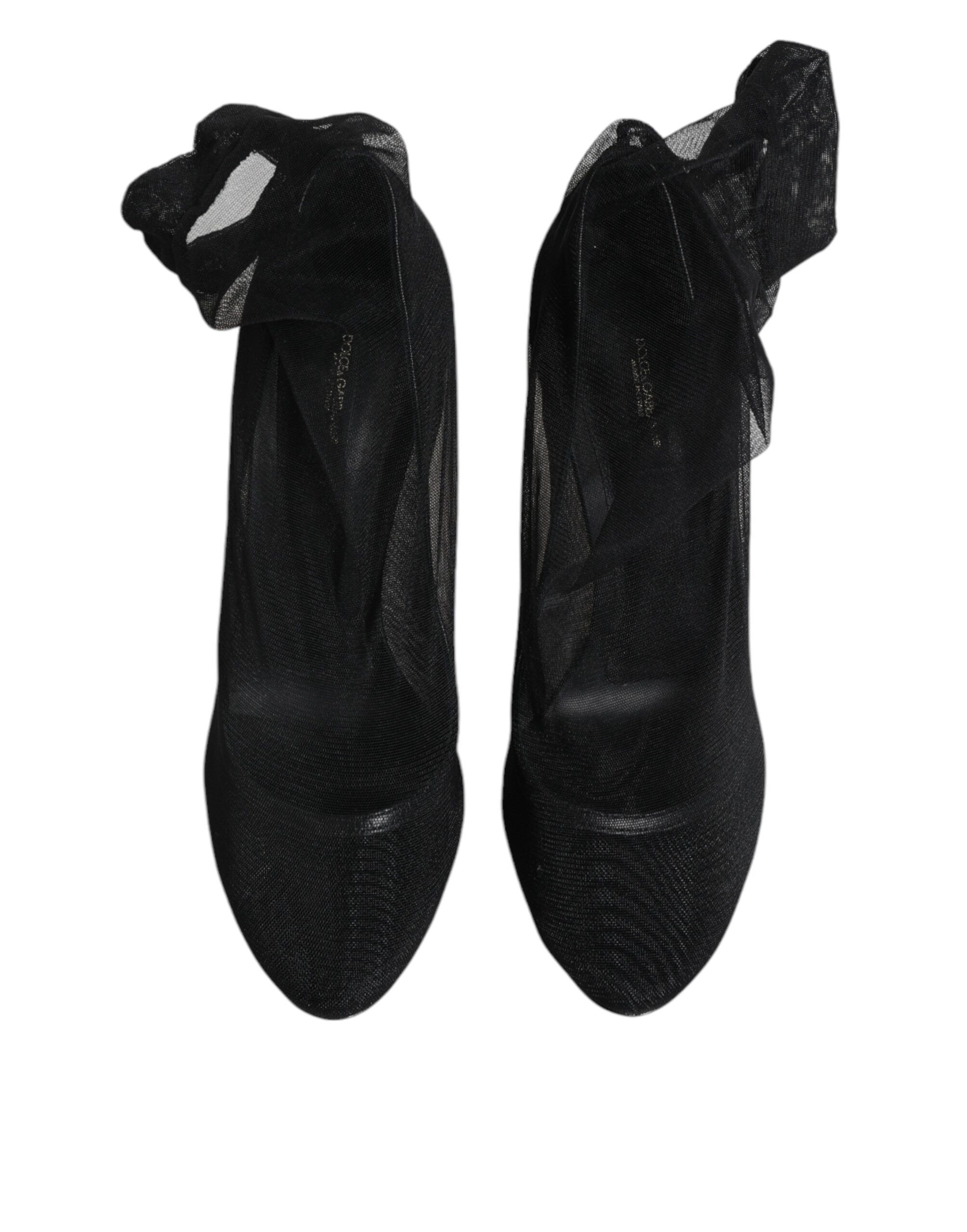 Nylon Mesh Sock Style Boots Women's Shoes (Pre-Owned) - Dolce & Gabbana - Modalova