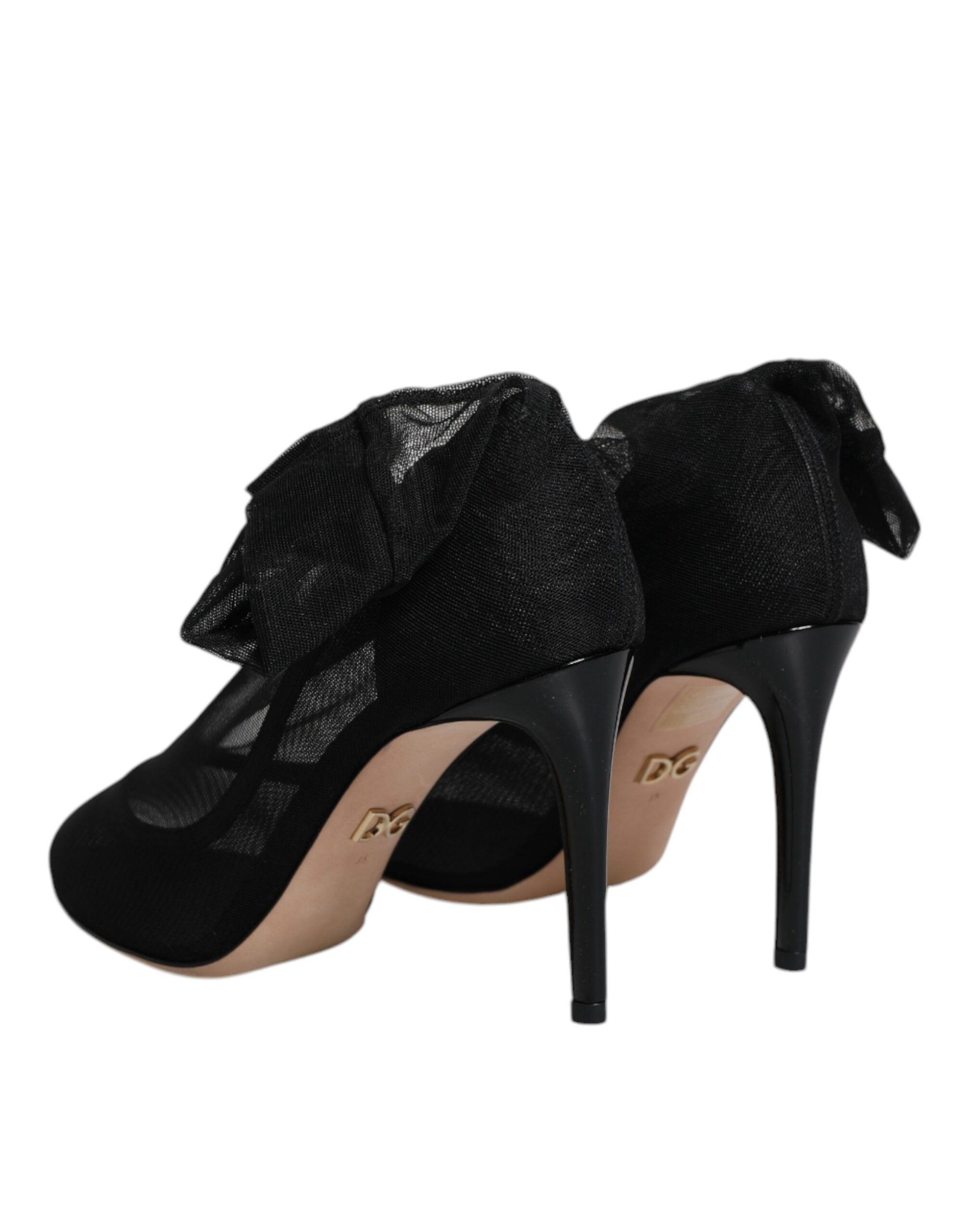 Nylon Mesh Sock Style Boots Women's Shoes - Dolce & Gabbana - Modalova