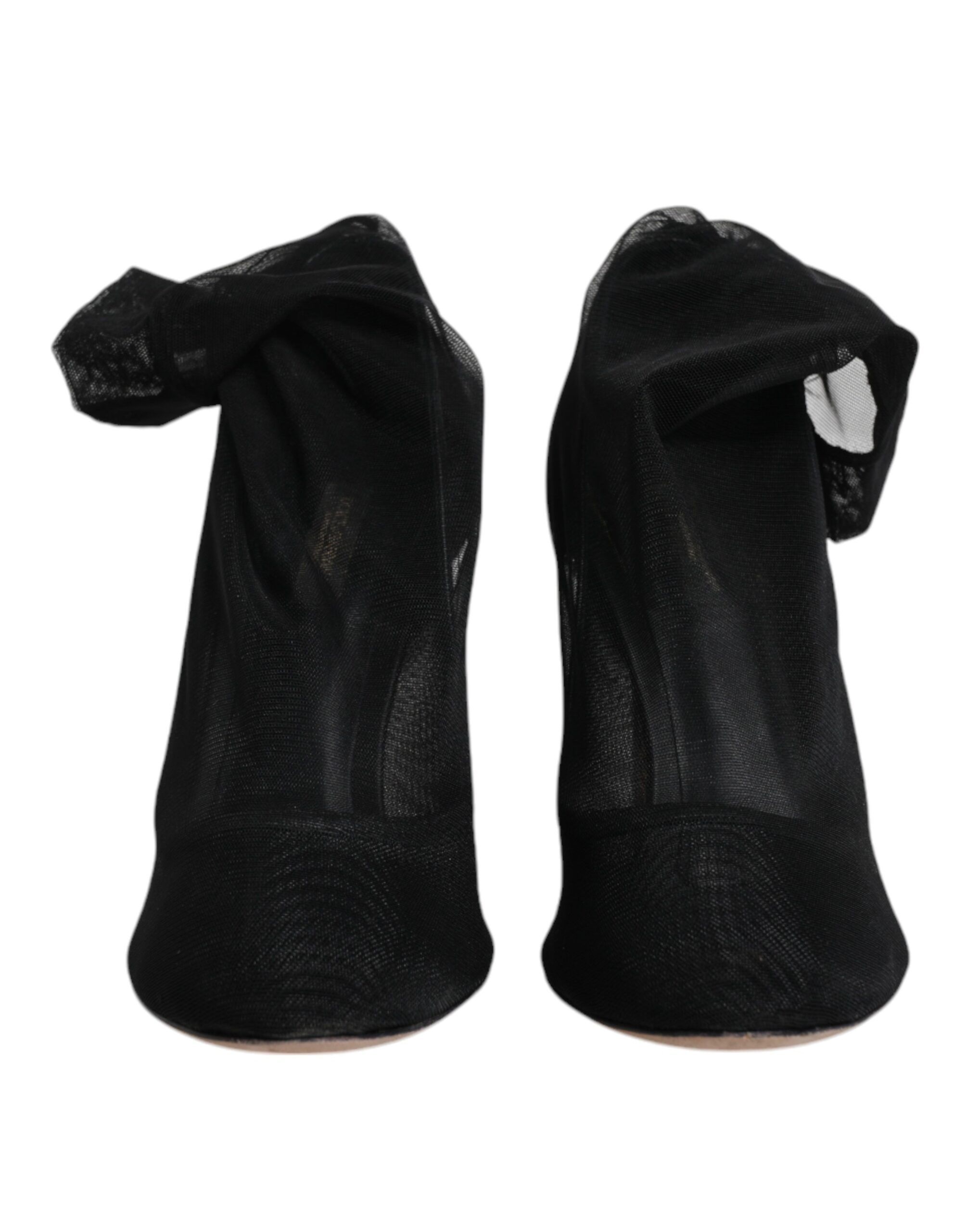 Nylon Mesh Sock Style Boots Women's Shoes (Pre-Owned) - Dolce & Gabbana - Modalova