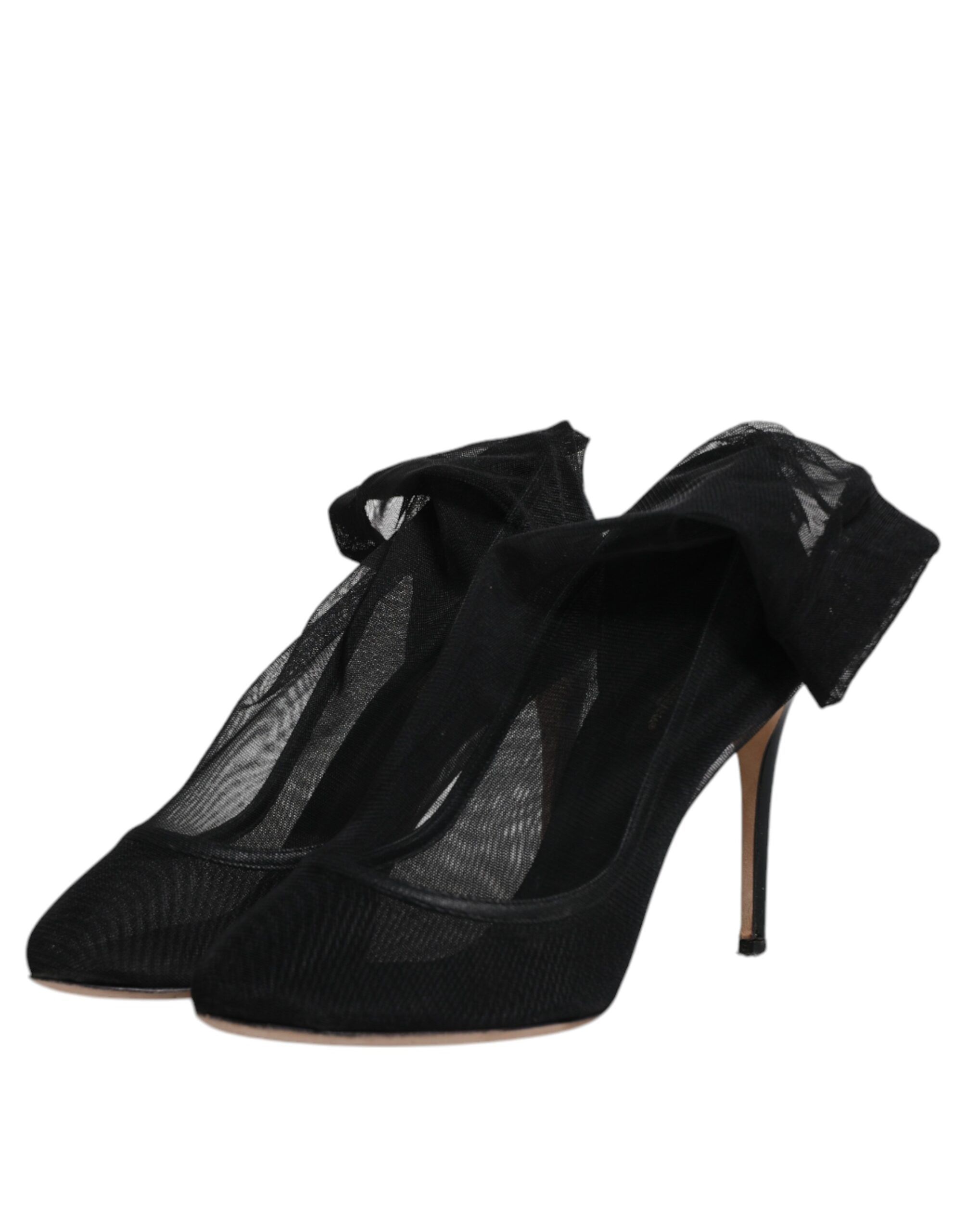 Nylon Mesh Sock Style Boots Women's Shoes (Pre-Owned) - Dolce & Gabbana - Modalova
