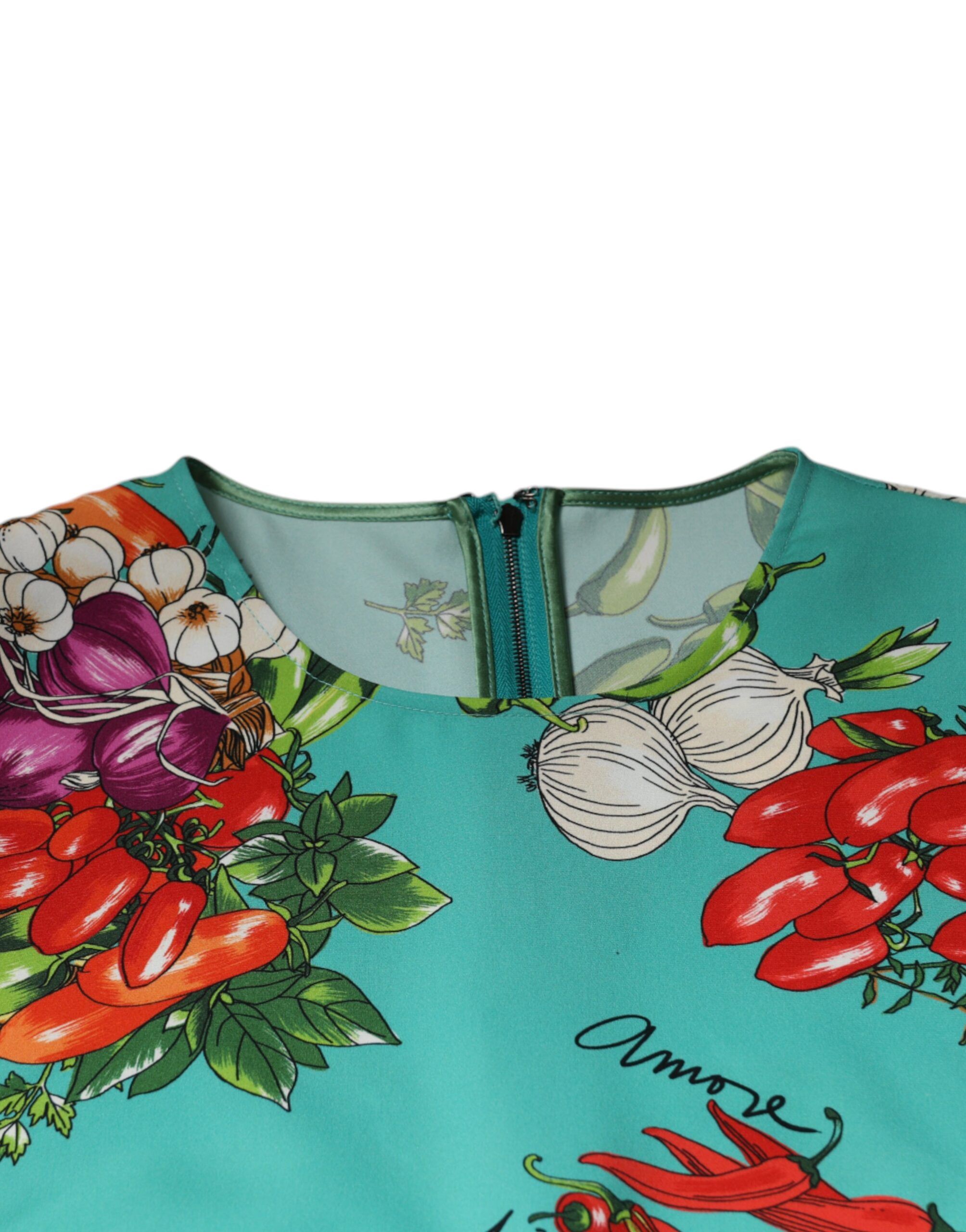 Vegetables Sleeveless Tank Women's Top - Dolce & Gabbana - Modalova