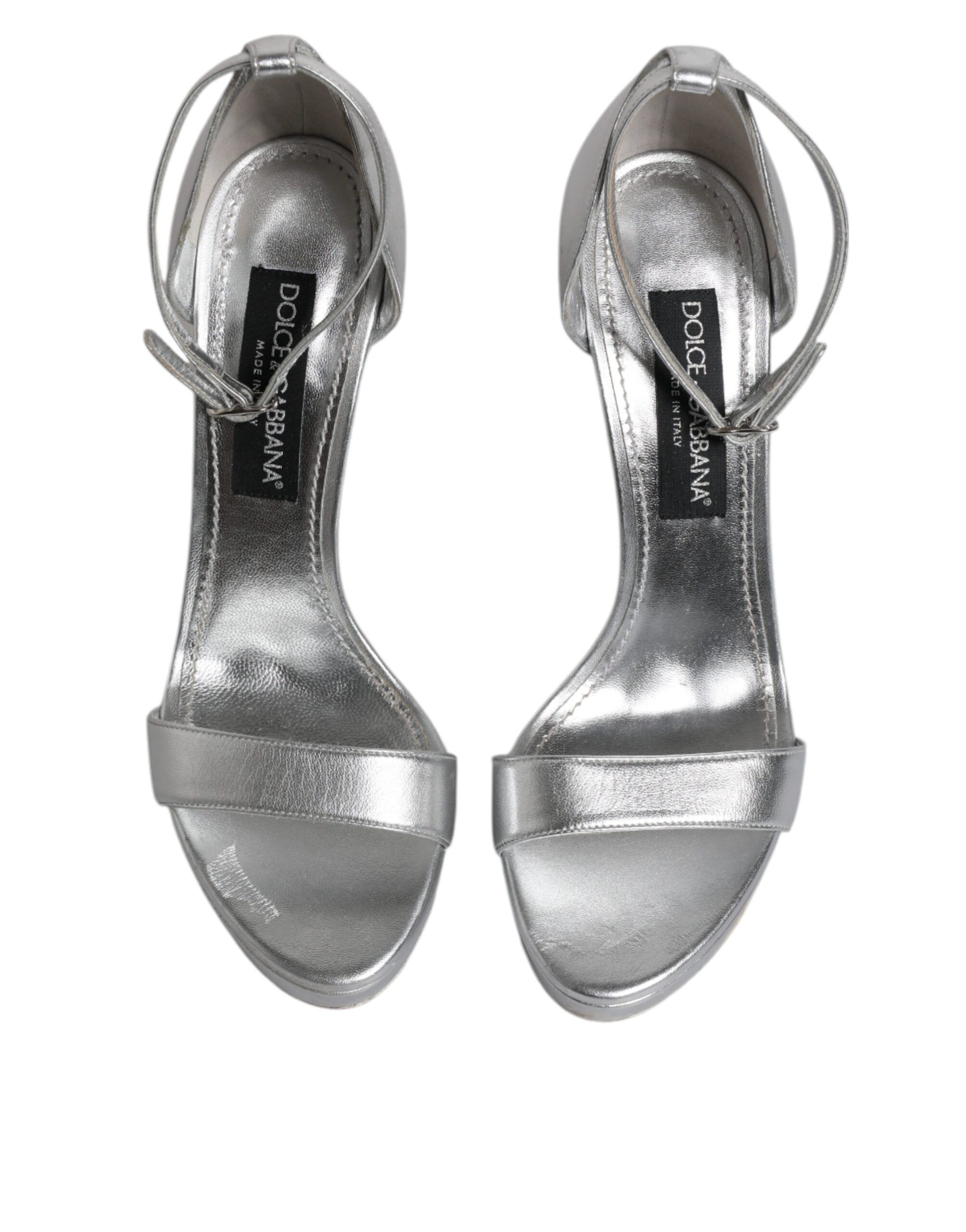 Leather Platform Keira Sandals Women's Shoes (Pre-Owned) - Dolce & Gabbana - Modalova