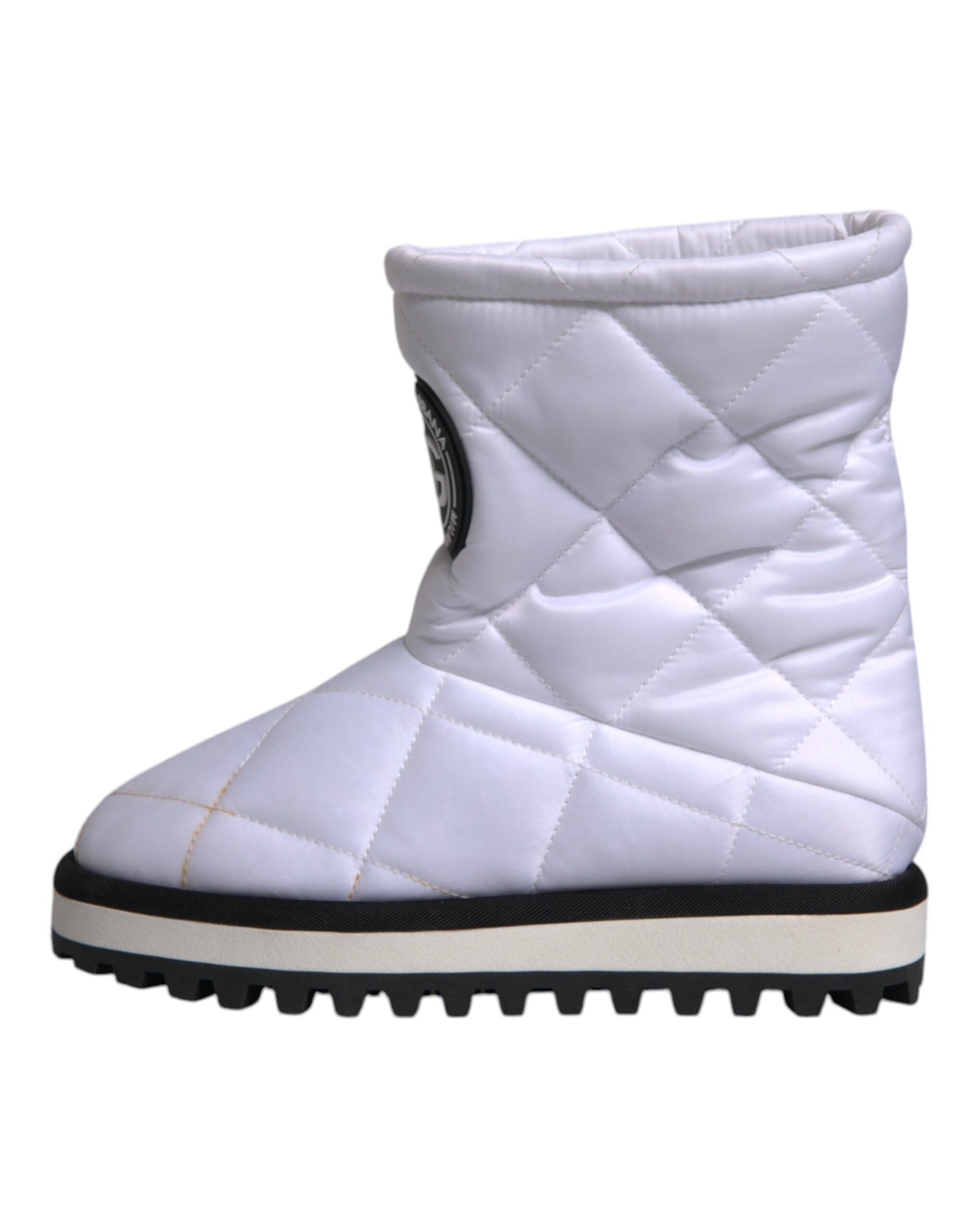 Viscose Padded Mid Calf Boots Women's Shoes (Pre-Owned) - Dolce & Gabbana - Modalova