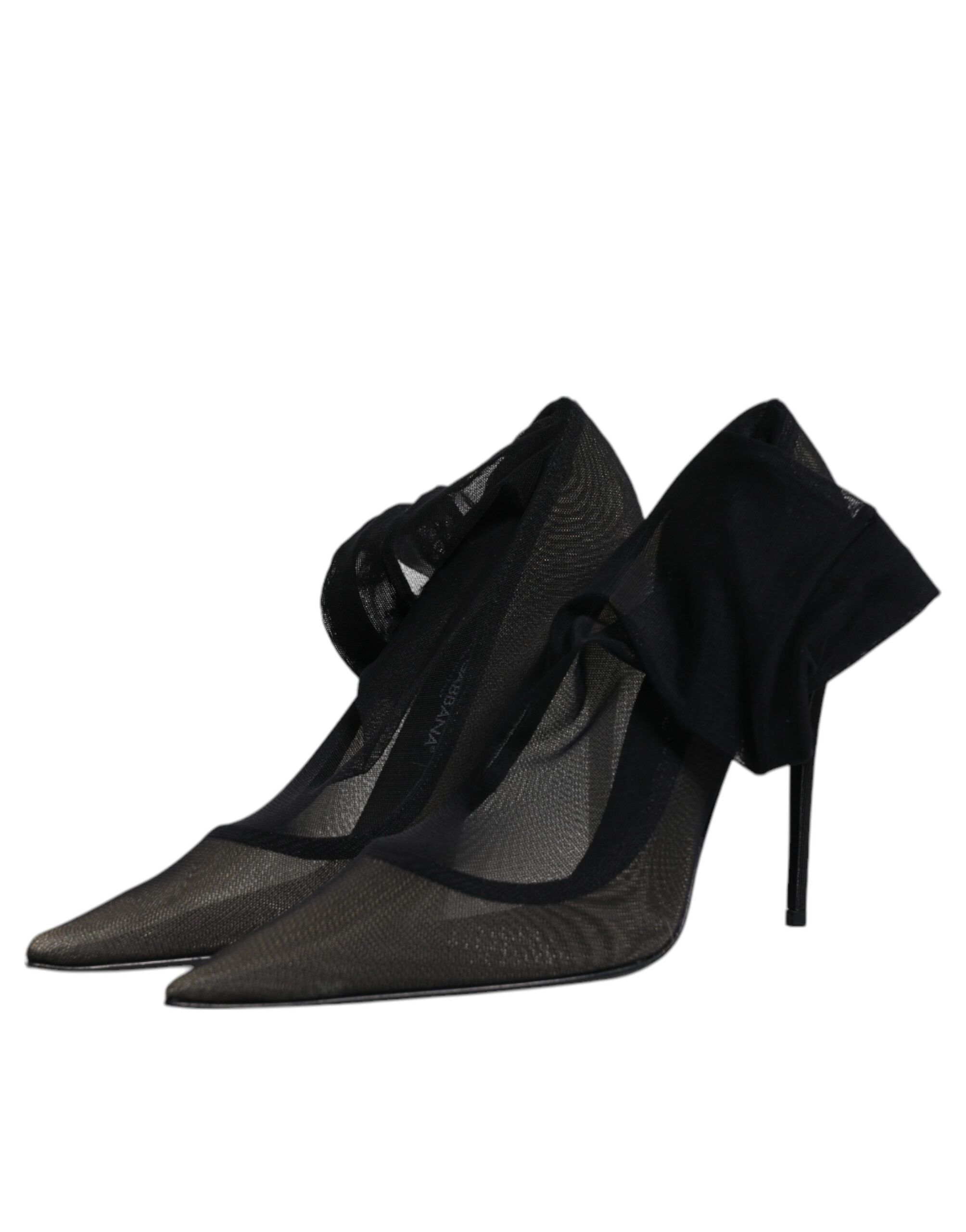 Viscose Mesh Sock Style Boots Women's Shoes (Pre-Owned) - Dolce & Gabbana - Modalova