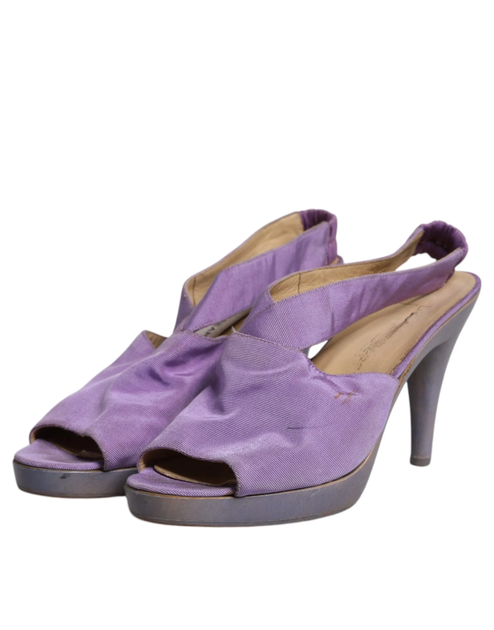 Platform Slingback Heels Sandals Women's Shoes (Pre-Owned) - Dolce & Gabbana - Modalova