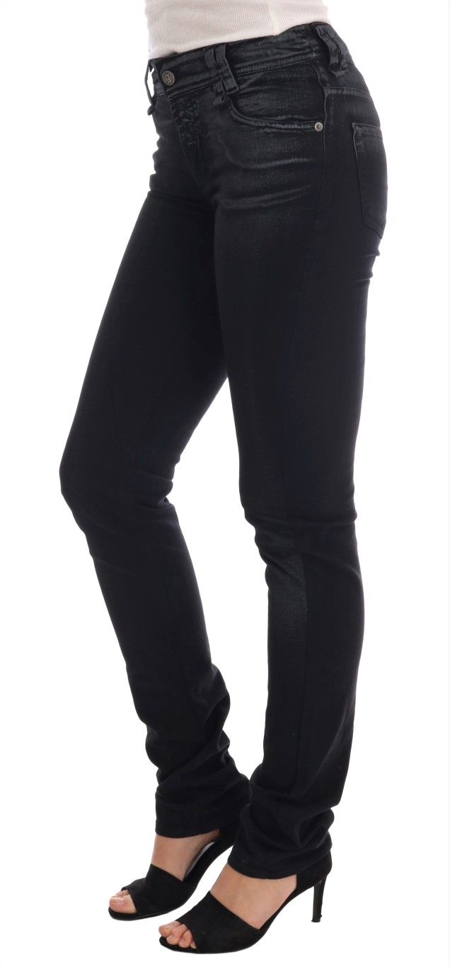 Wash Cotton Stretch Regular Fit Women's Jeans - John Galliano - Modalova
