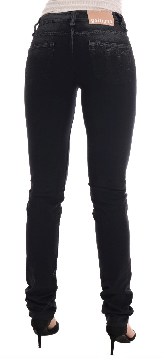 Wash Cotton Stretch Regular Fit Women's Jeans - John Galliano - Modalova