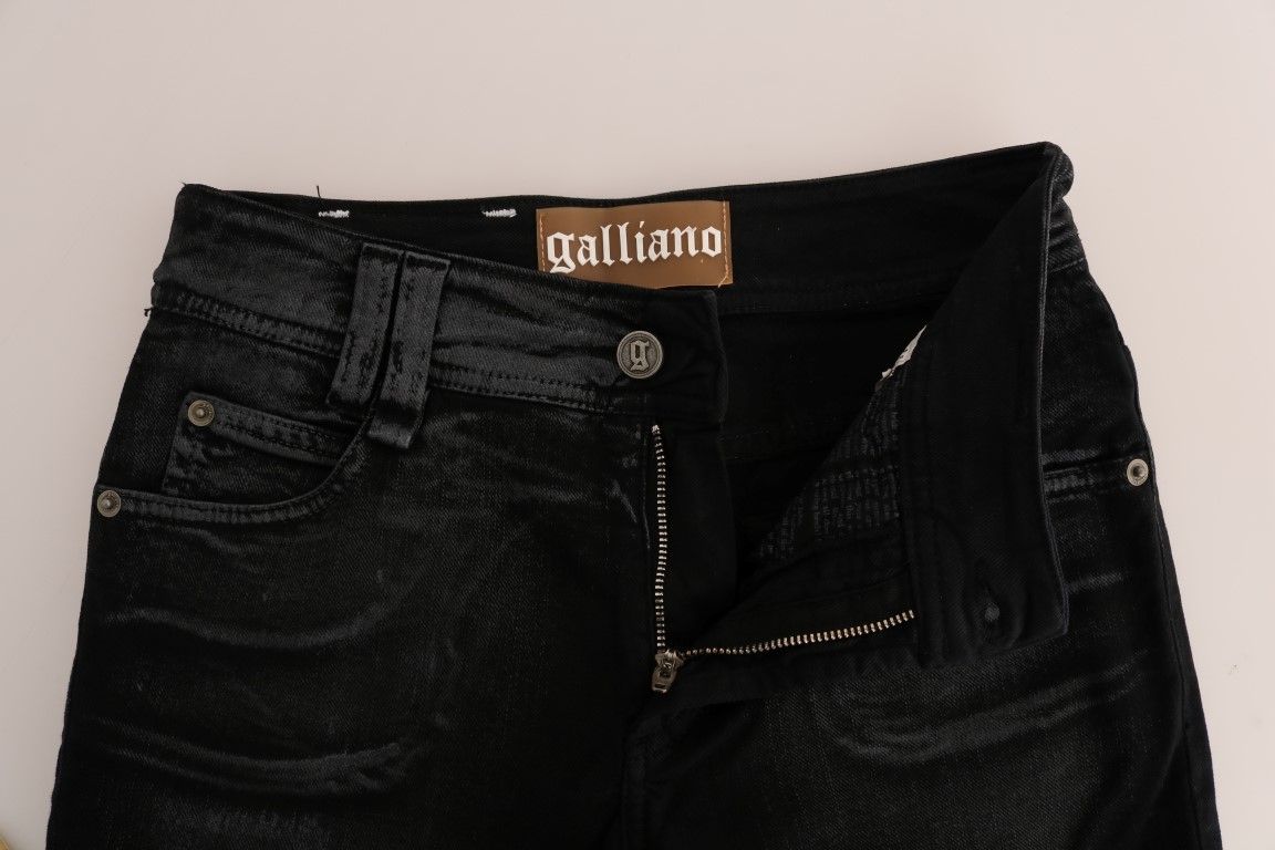 Wash Cotton Stretch Regular Fit Women's Jeans - John Galliano - Modalova