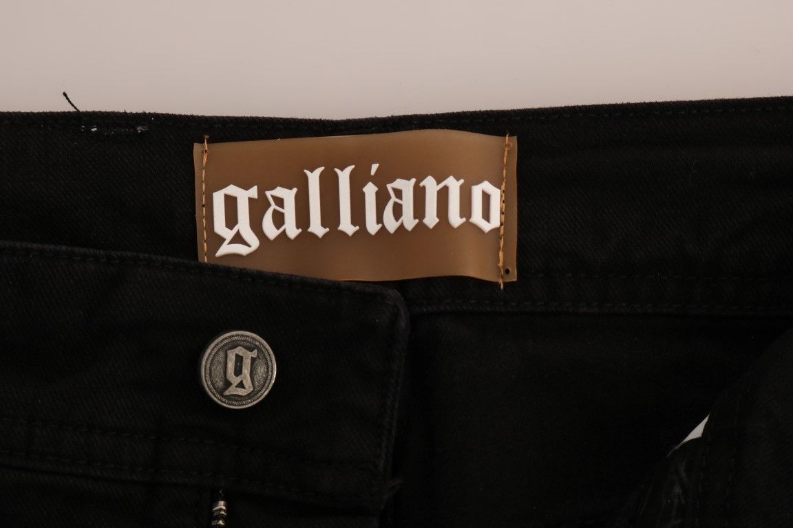 Cotton Denim Stretch Regular Fit Women's Jeans - John Galliano - Modalova