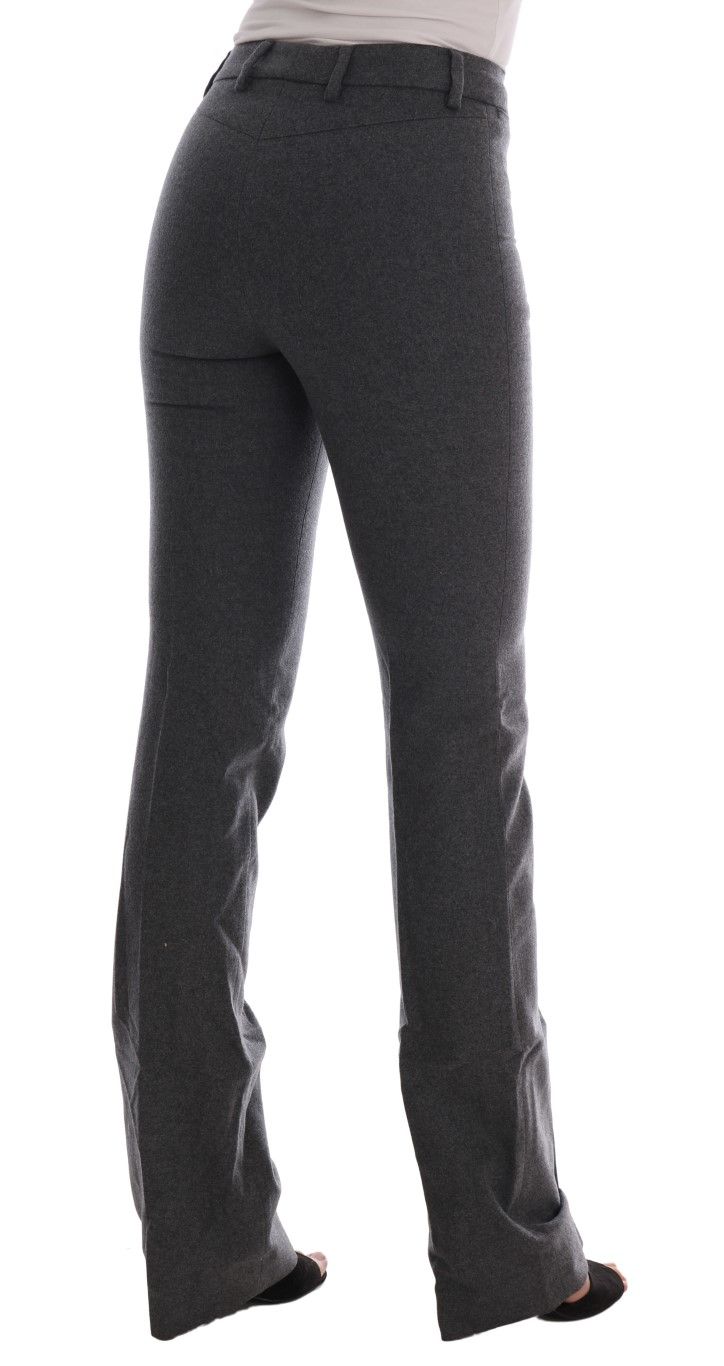Wool Stretch Slim Women's Pants - Ermanno Scervino - Modalova