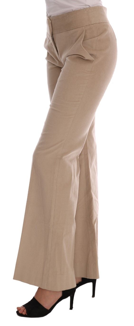 Cotton Bootcut Women's Pants - Ermanno Scervino - Modalova