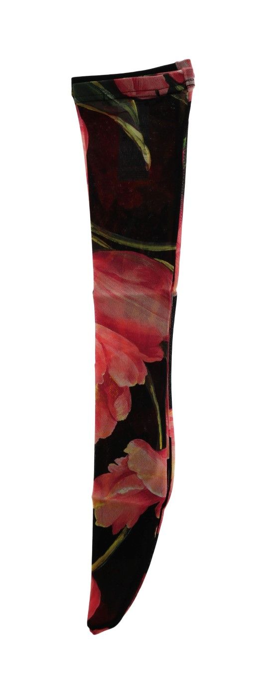 Floral Tulip Nylon Women's Socks - Dolce & Gabbana - Modalova
