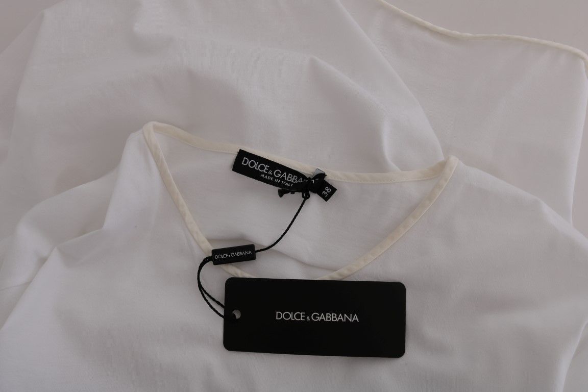 Cotton Silk Women's T-Shirt - Dolce & Gabbana - Modalova