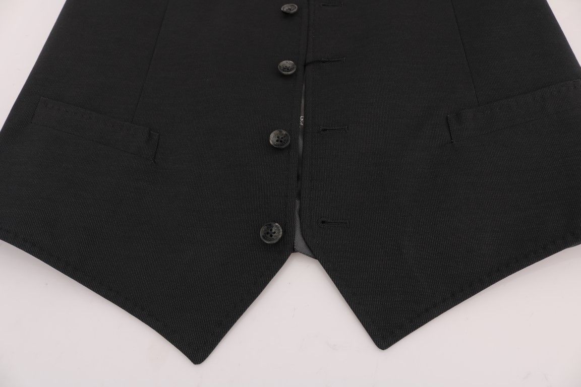 STAFF Cotton Rayon Men's Vest - Dolce & Gabbana - Modalova