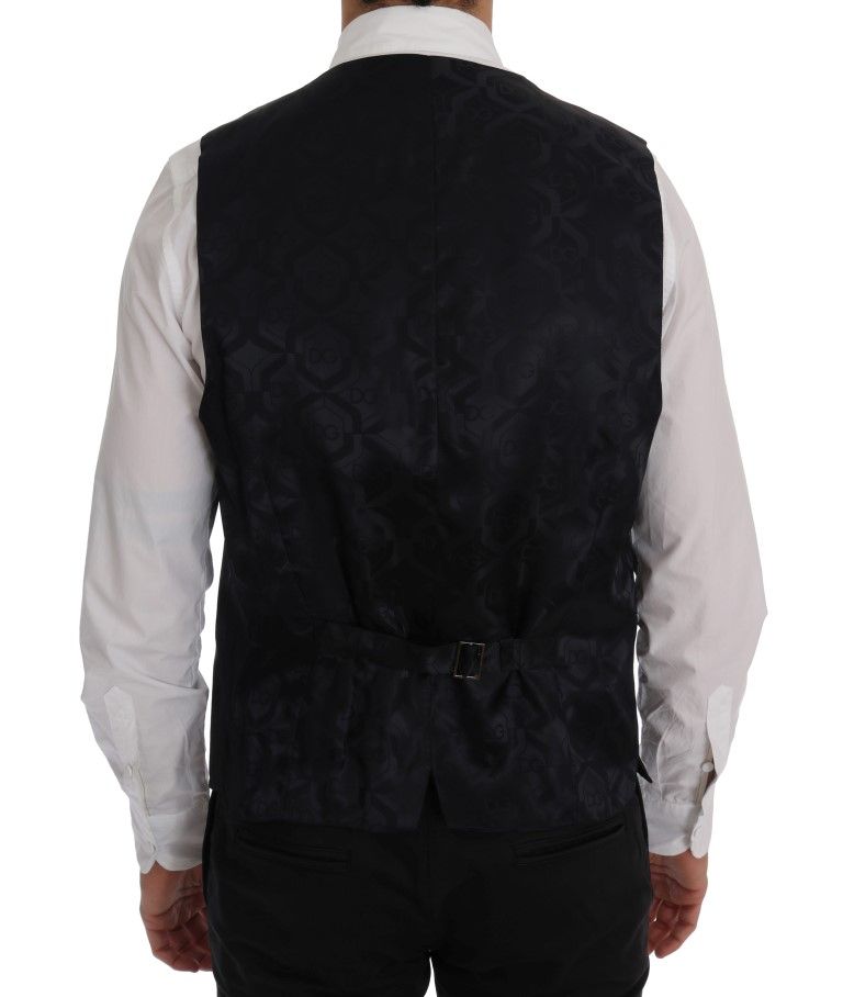 Wool Stretch Men's Vest - Dolce & Gabbana - Modalova
