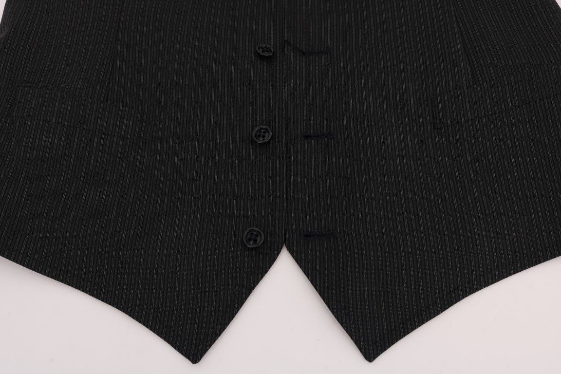 Wool Stretch Men's Vest - Dolce & Gabbana - Modalova