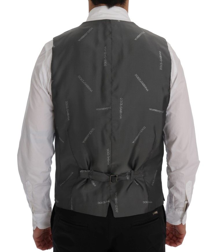 STAFF Cotton Rayon Men's Vest - Dolce & Gabbana - Modalova