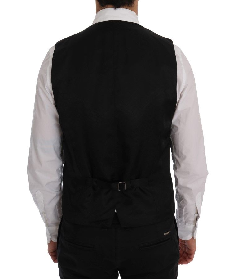 Wool Stretch Men's Vest - Dolce & Gabbana - Modalova