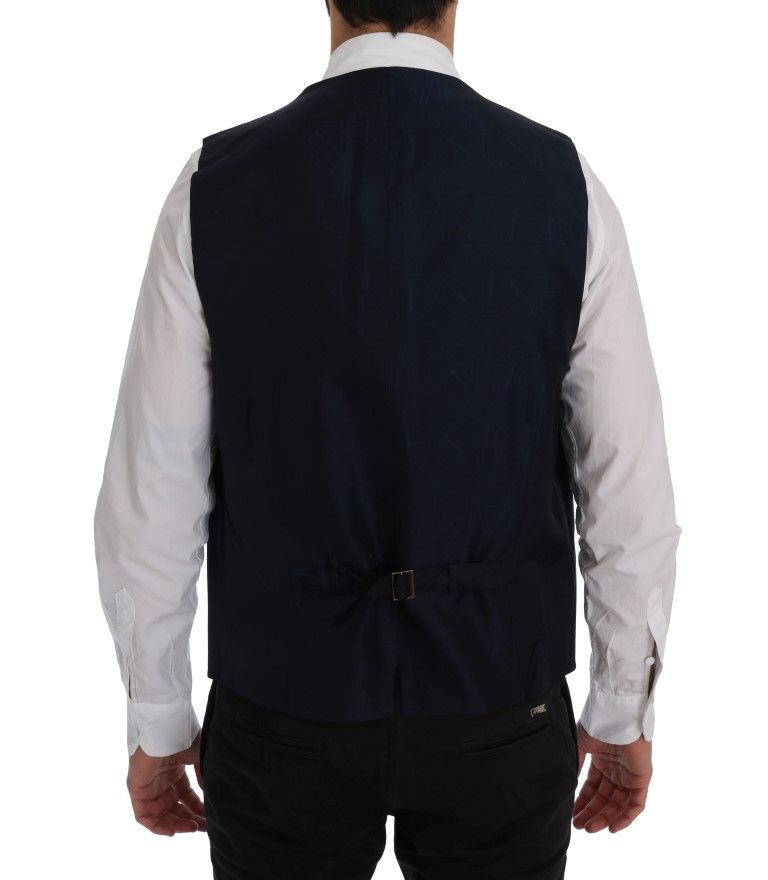 STAFF Wool Stretch Men's Vest - Dolce & Gabbana - Modalova