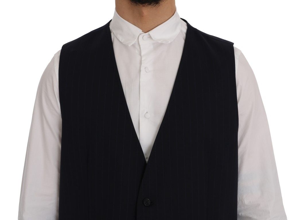 STAFF Wool Stretch Men's Vest - Dolce & Gabbana - Modalova