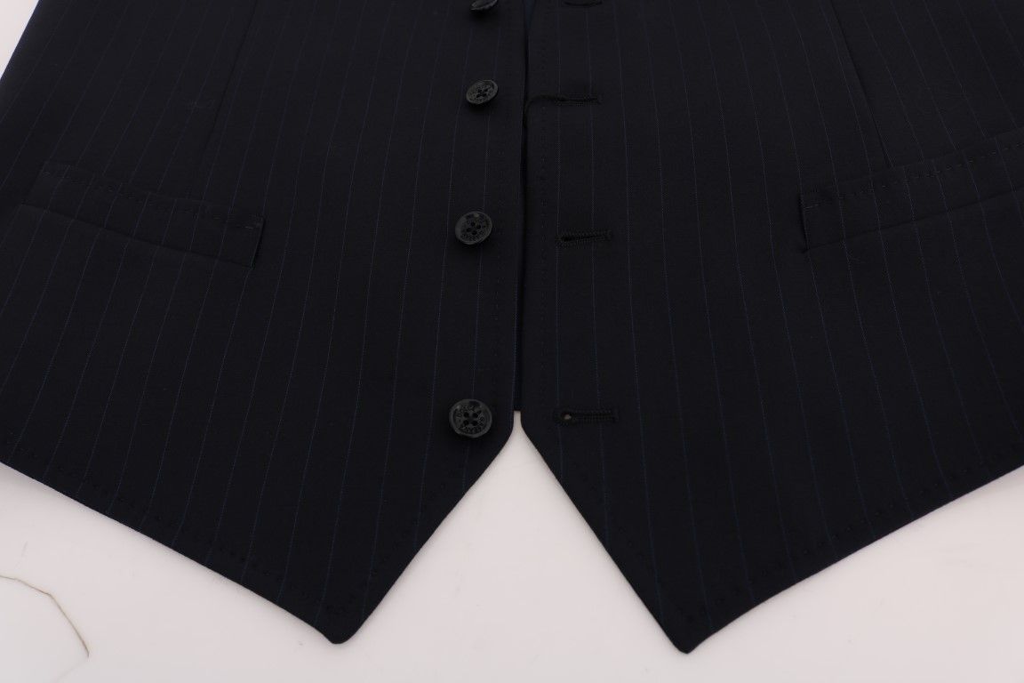 STAFF Wool Stretch Men's Vest - Dolce & Gabbana - Modalova